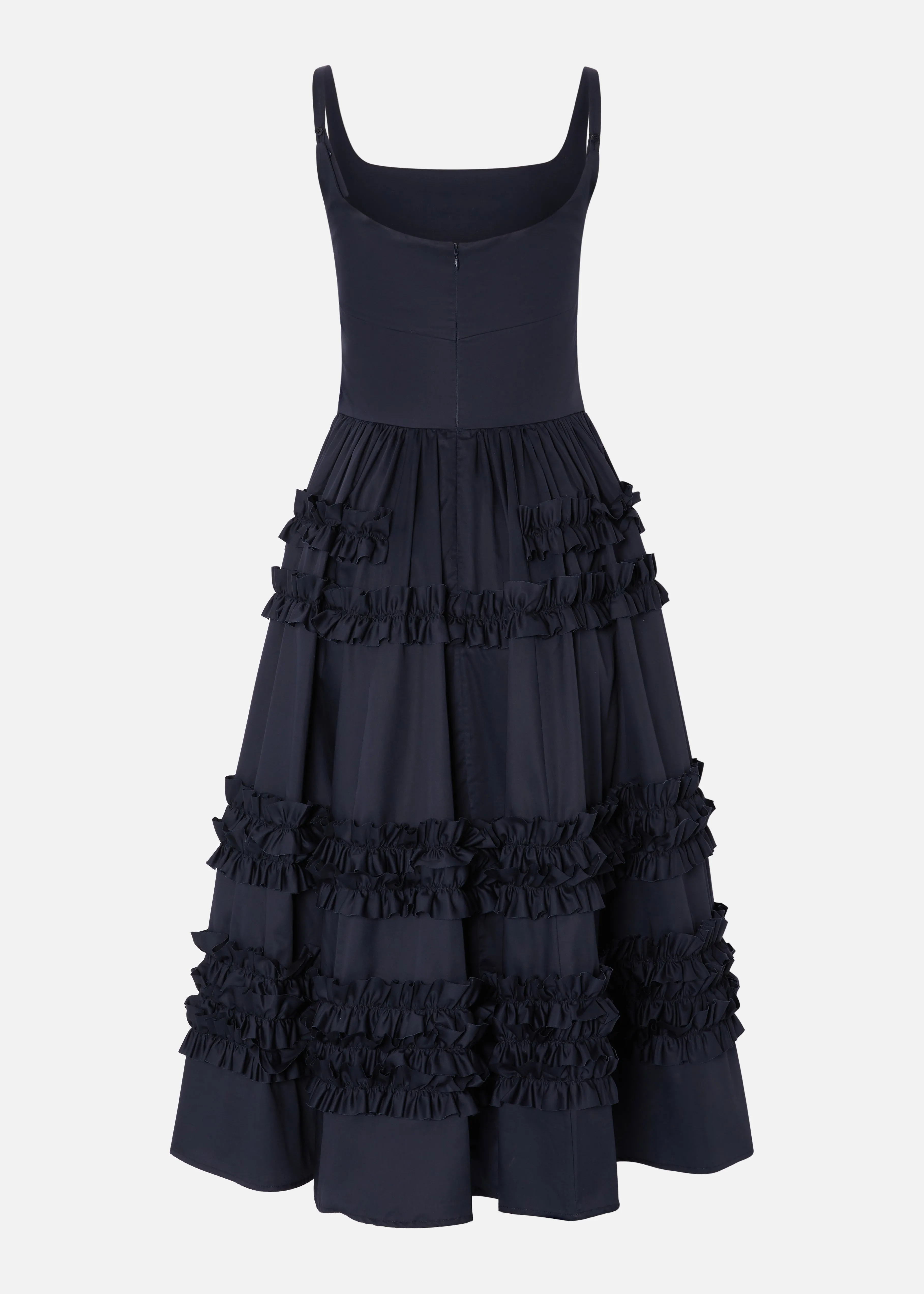 Ruby Dress Navy sold by MOLLY GODDARD product image thumbnail 2