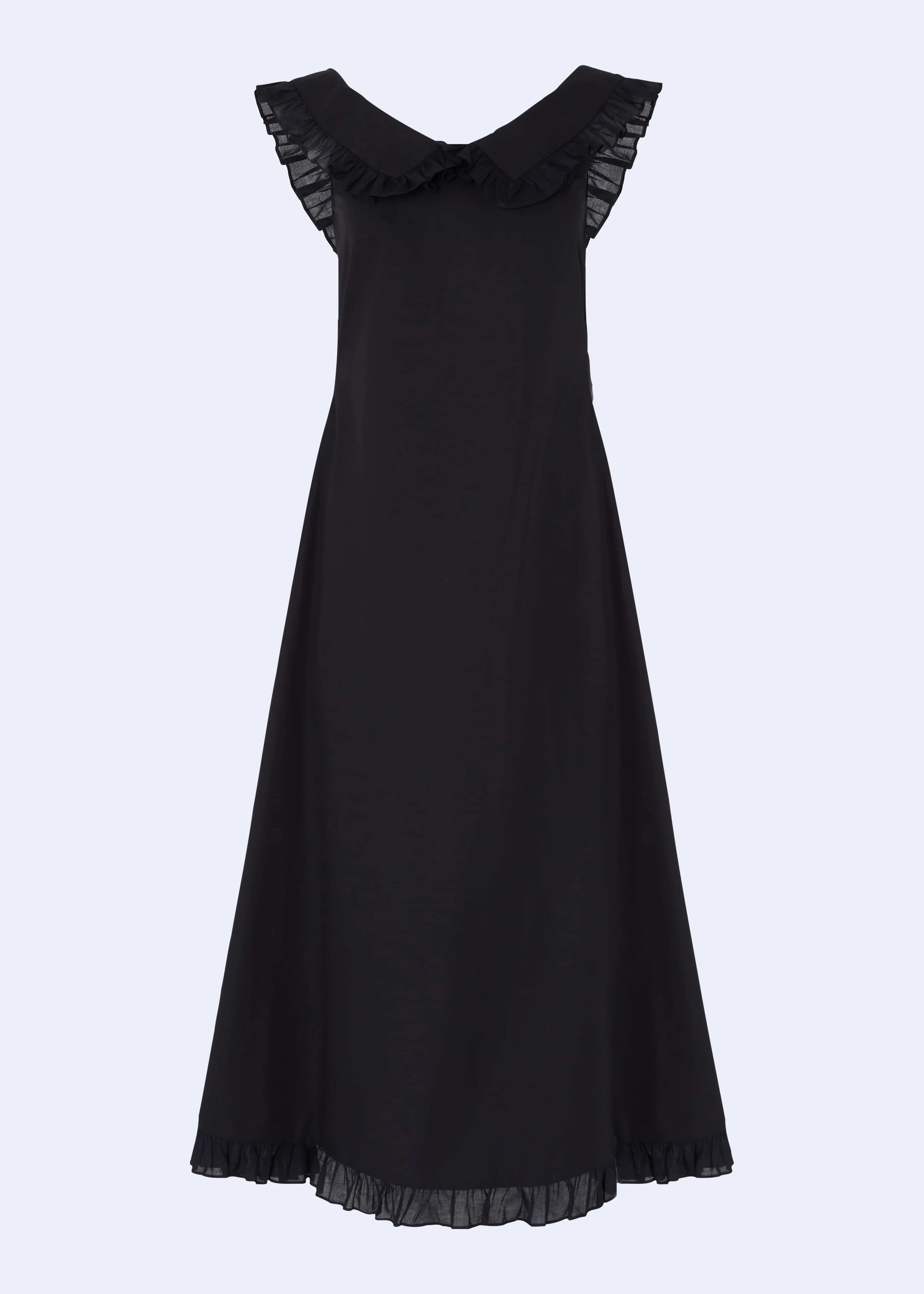 Laura Dress Black sold by MOLLY GODDARD