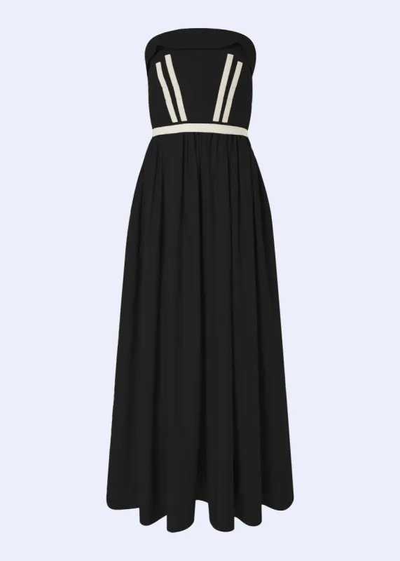 Ellie Dress Black made by MOLLY GODDARD