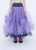 Jess Skirt Navy Purple sold by MOLLY GODDARD