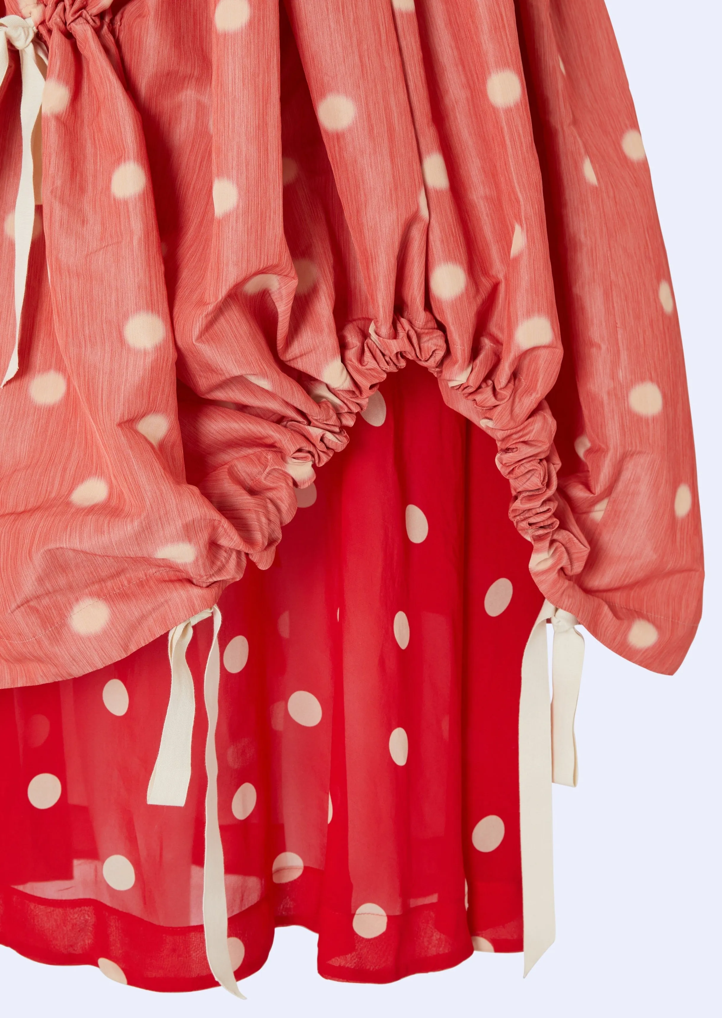 Francis Dress Red Cream sold by MOLLY GODDARD product image thumbnail 2