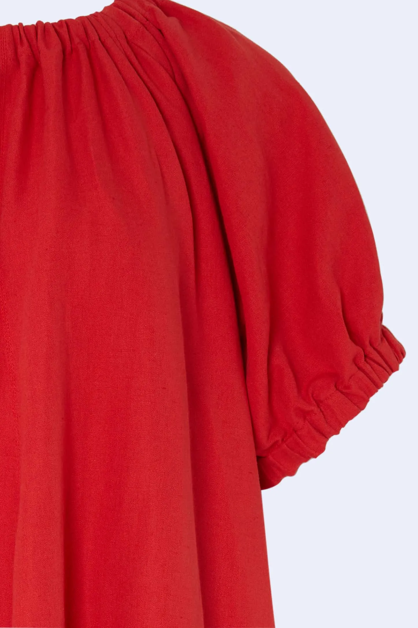 Martha Dress Red sold by MOLLY GODDARD product image thumbnail 3