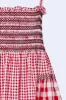 Jacob Dress Red sold by MOLLY GODDARD
