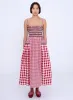 Jacob Dress Red sold by MOLLY GODDARD