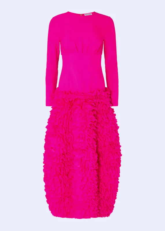 Phillis Dress Pink sold by MOLLY GODDARD