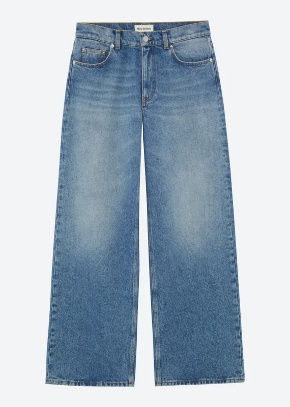 Joan Jeans Blue Wash sold by MOLLY GODDARD
