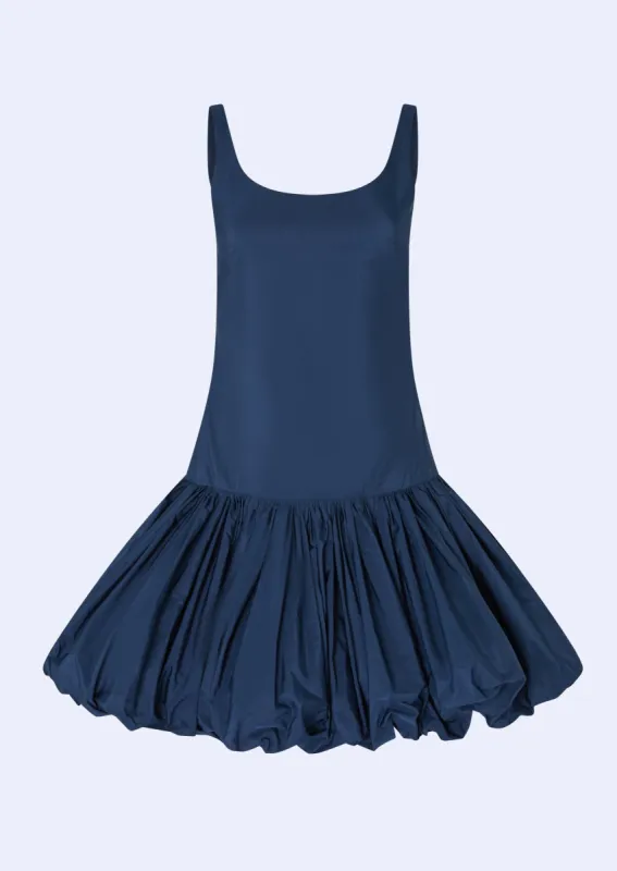 Stella Dress Navy sold by MOLLY GODDARD