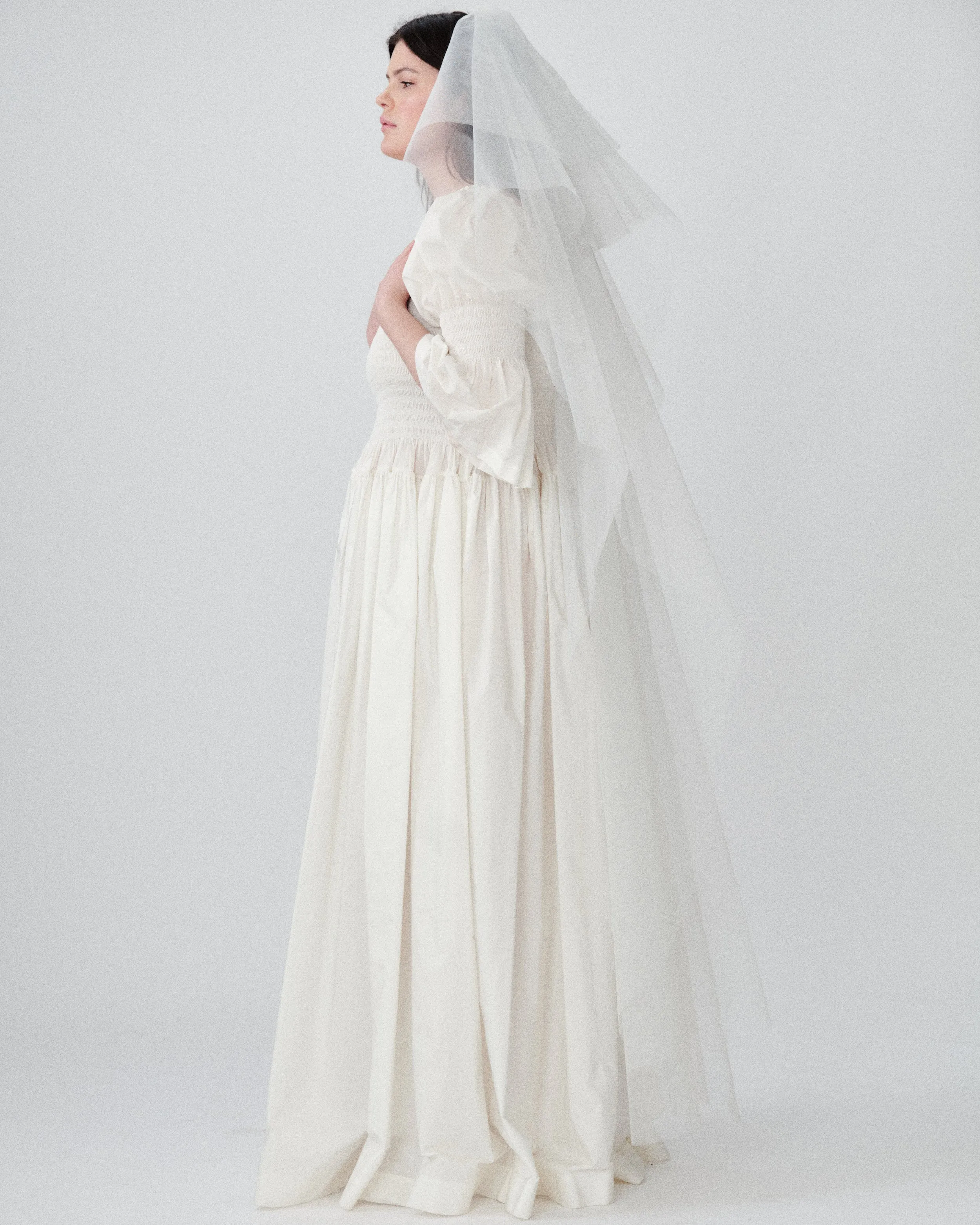 Violet Dress Ivory sold by MOLLY GODDARD product image thumbnail 2