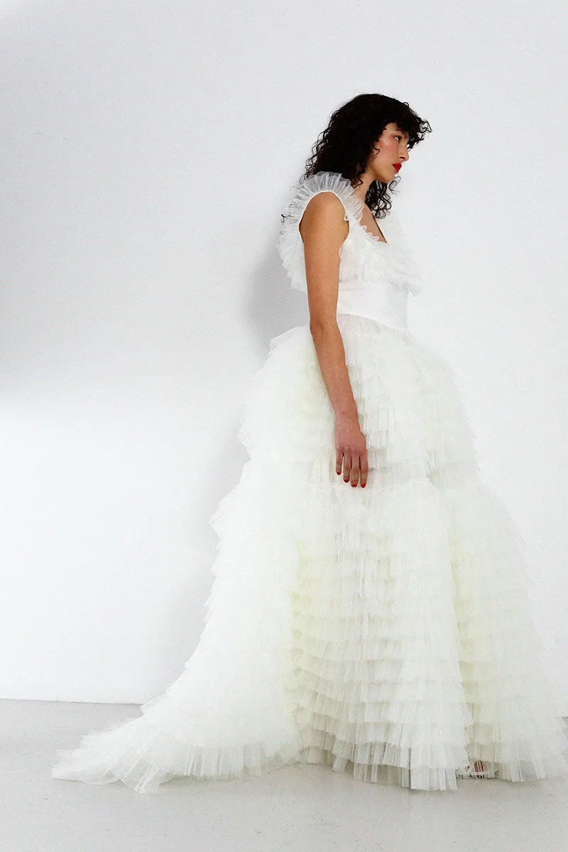 Agata Dress sold by MOLLY GODDARD product image thumbnail 4