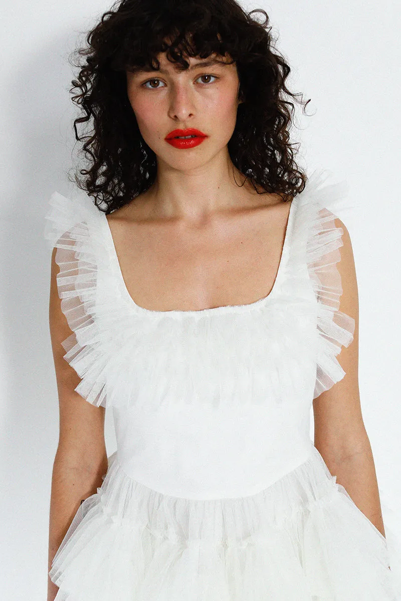 Agata Dress sold by MOLLY GODDARD product image thumbnail 3