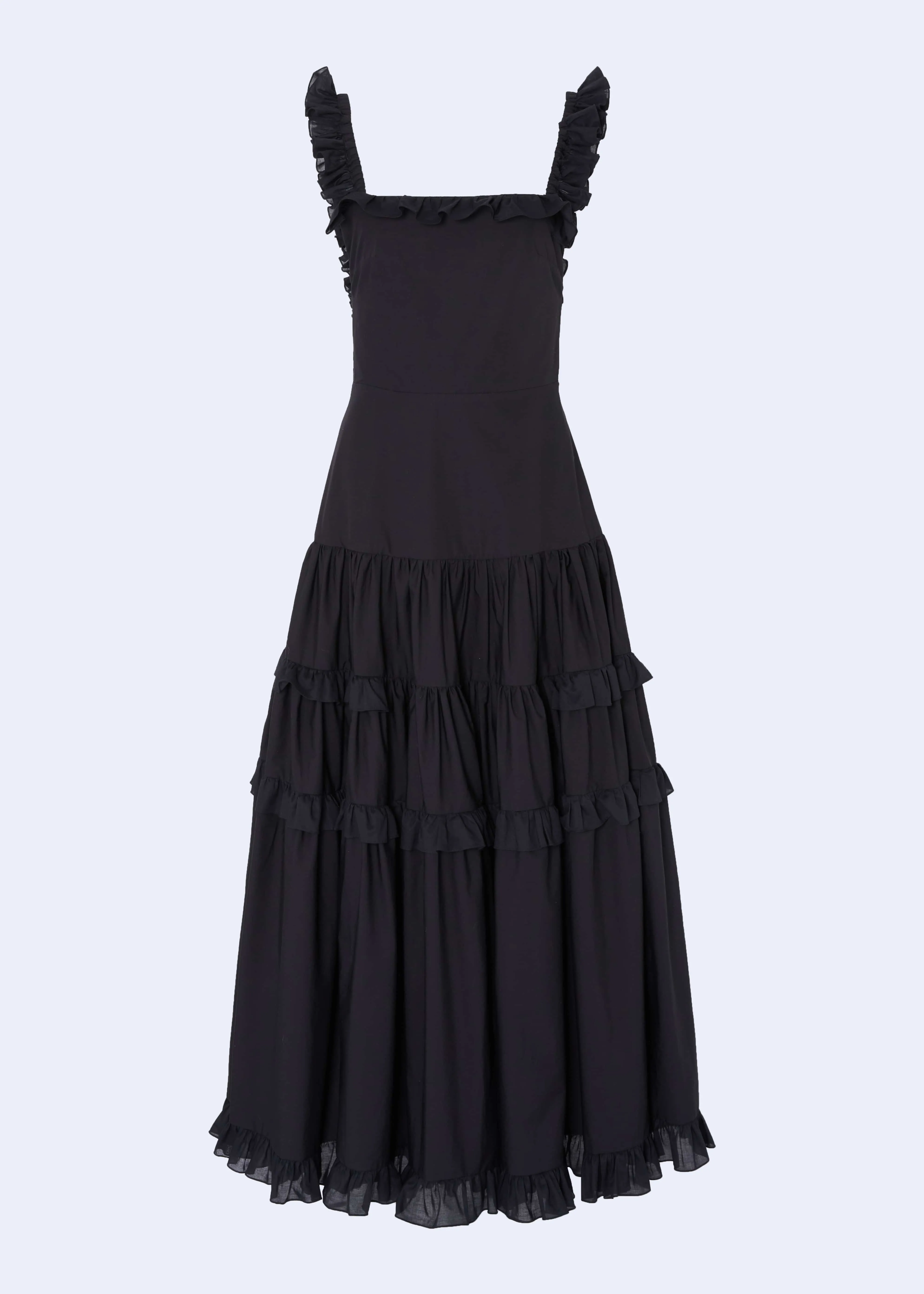 Maggie Dress Black sold by MOLLY GODDARD