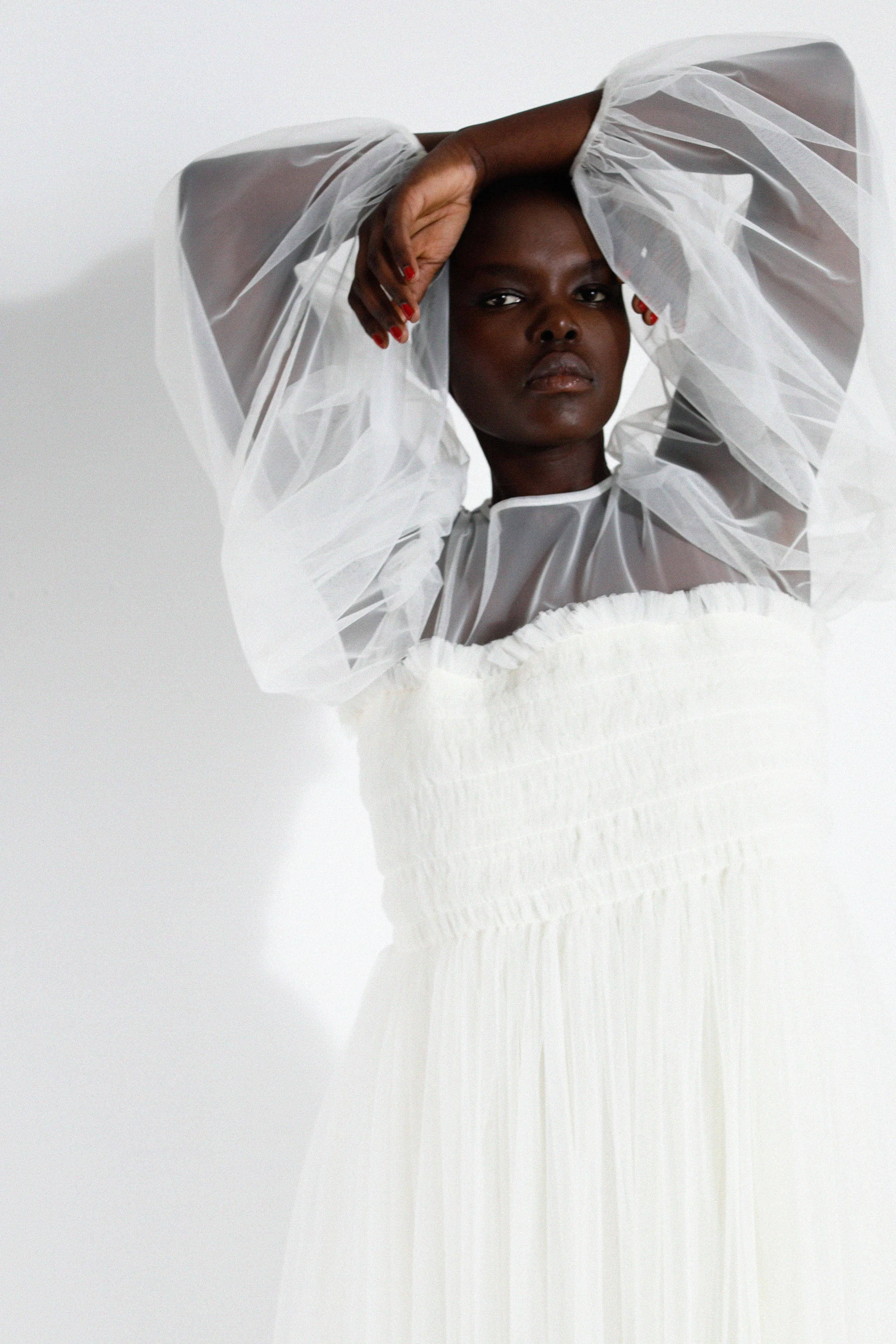 Quinn Dress sold by MOLLY GODDARD product image thumbnail 2