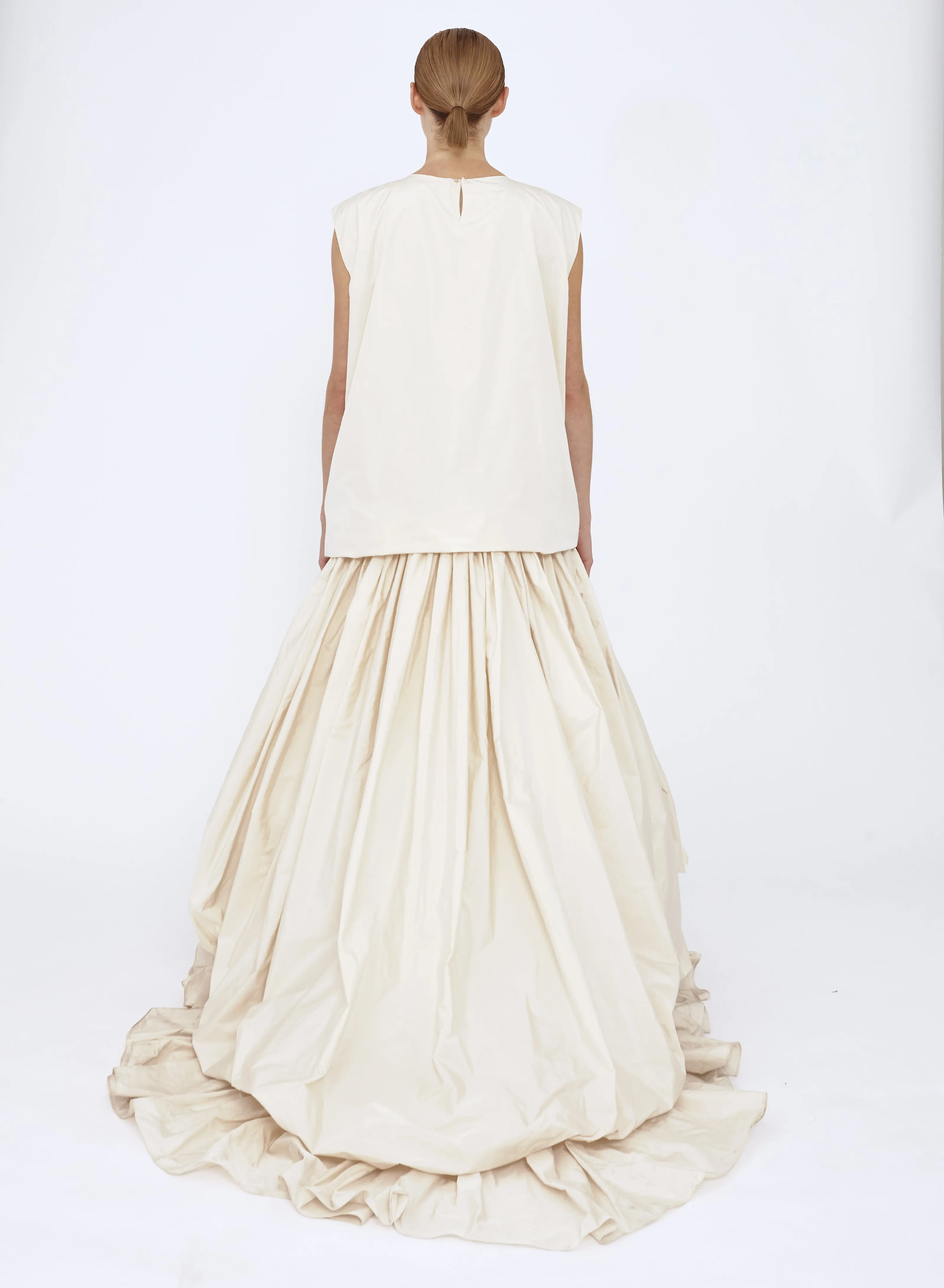 Mayla Dress Cream sold by MOLLY GODDARD product image thumbnail 3