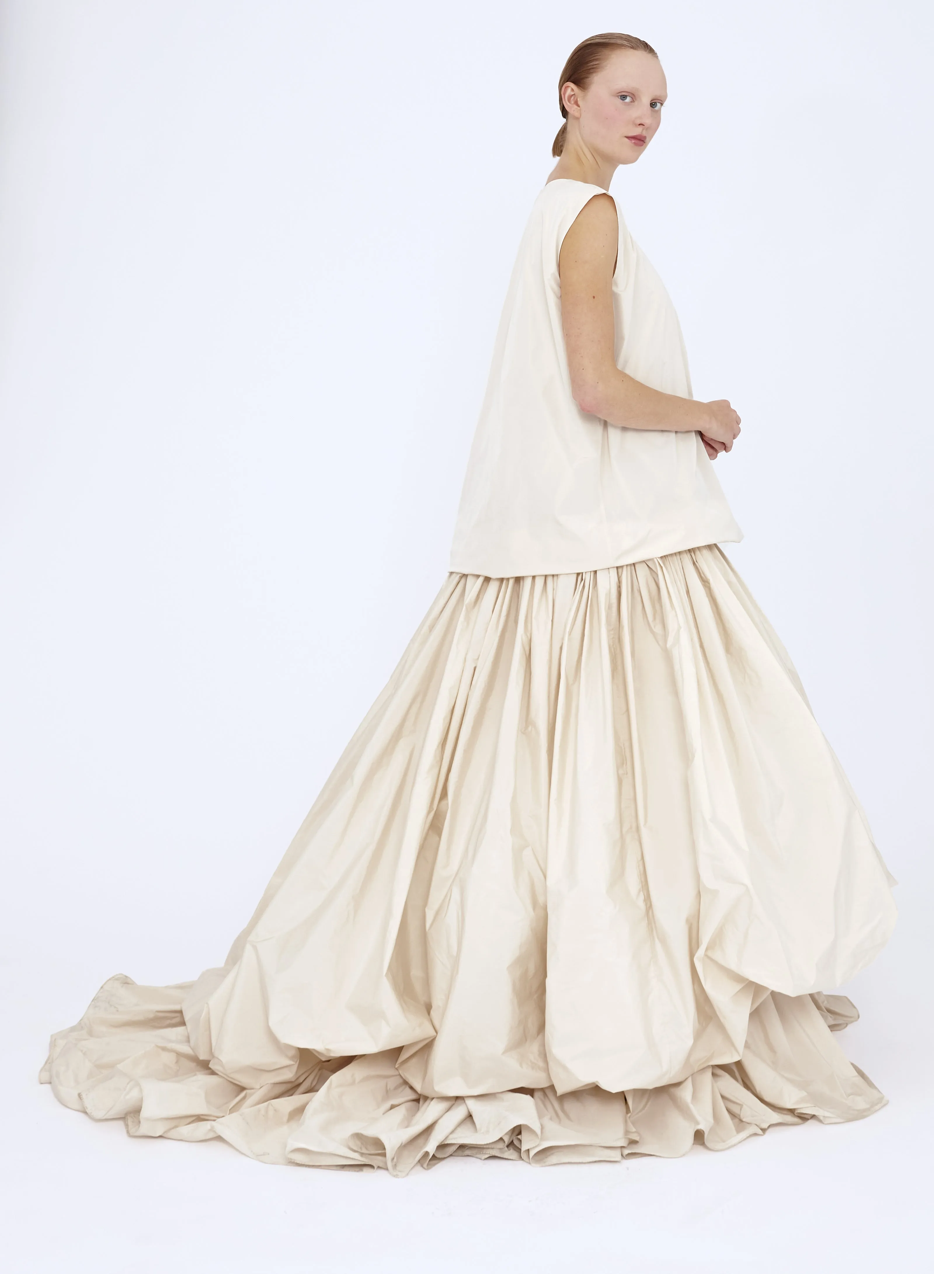 Mayla Dress Cream sold by MOLLY GODDARD product image thumbnail 2