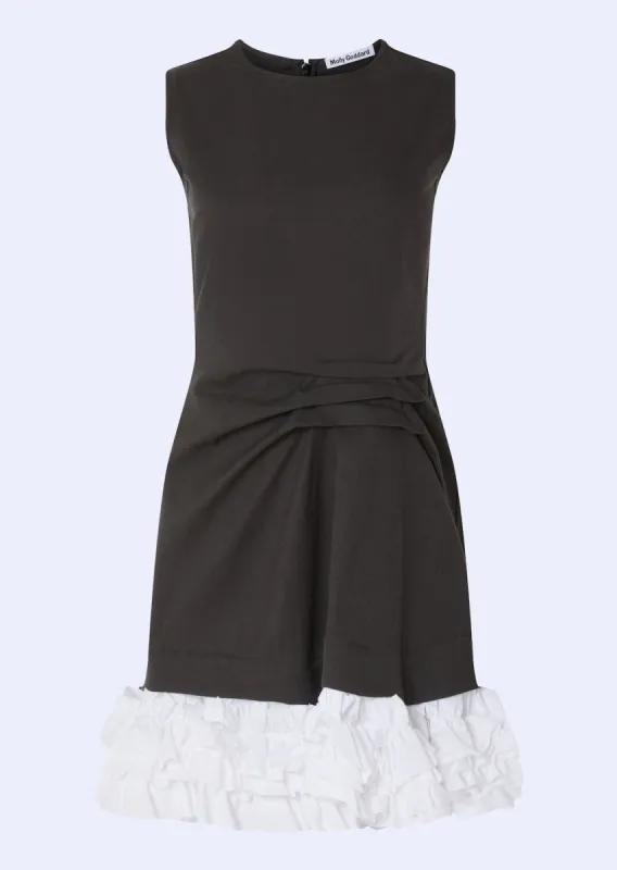 Alma Dress Black sold by MOLLY GODDARD