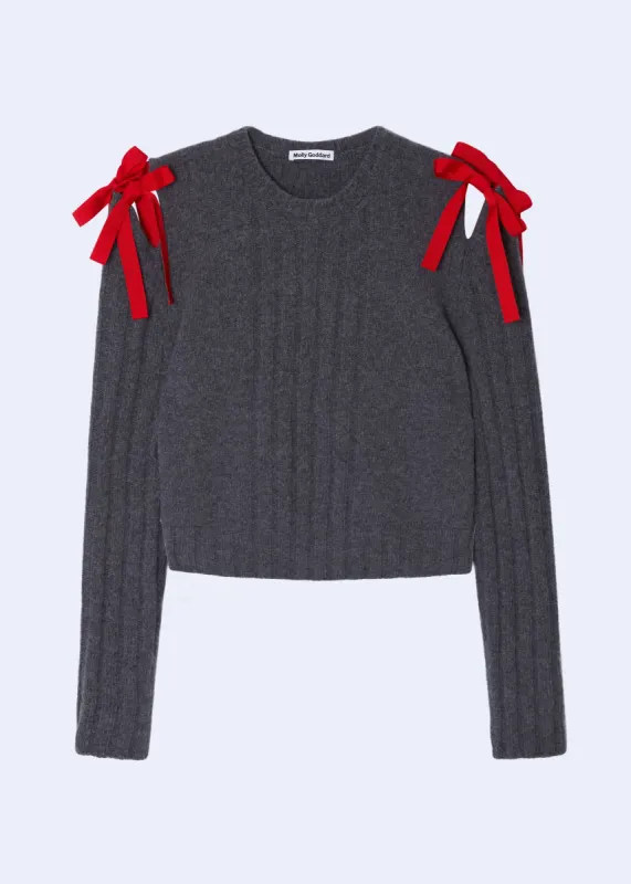 Ozzy Jumper Grey sold by MOLLY GODDARD