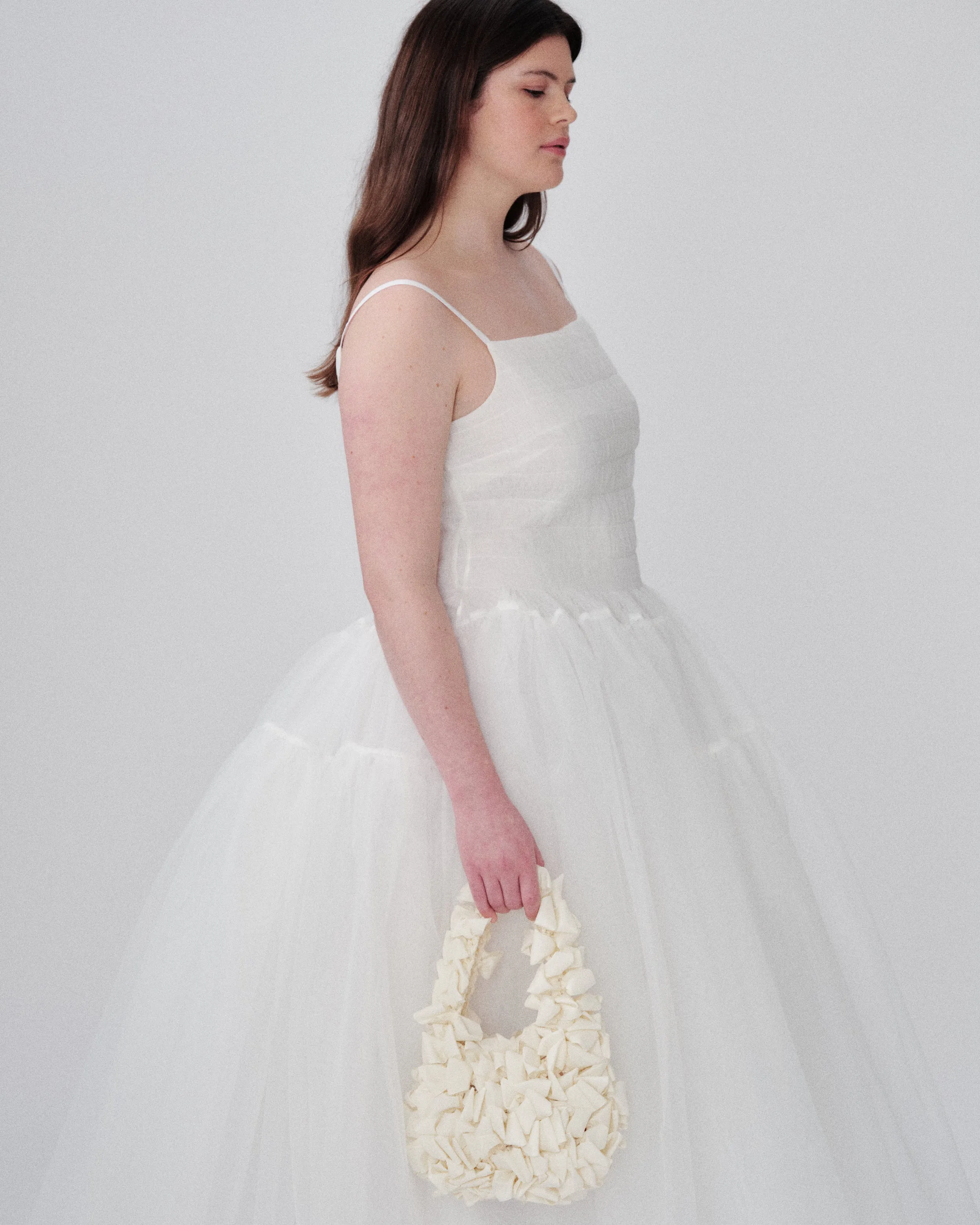 April Dress Ivory sold by MOLLY GODDARD product image thumbnail 5