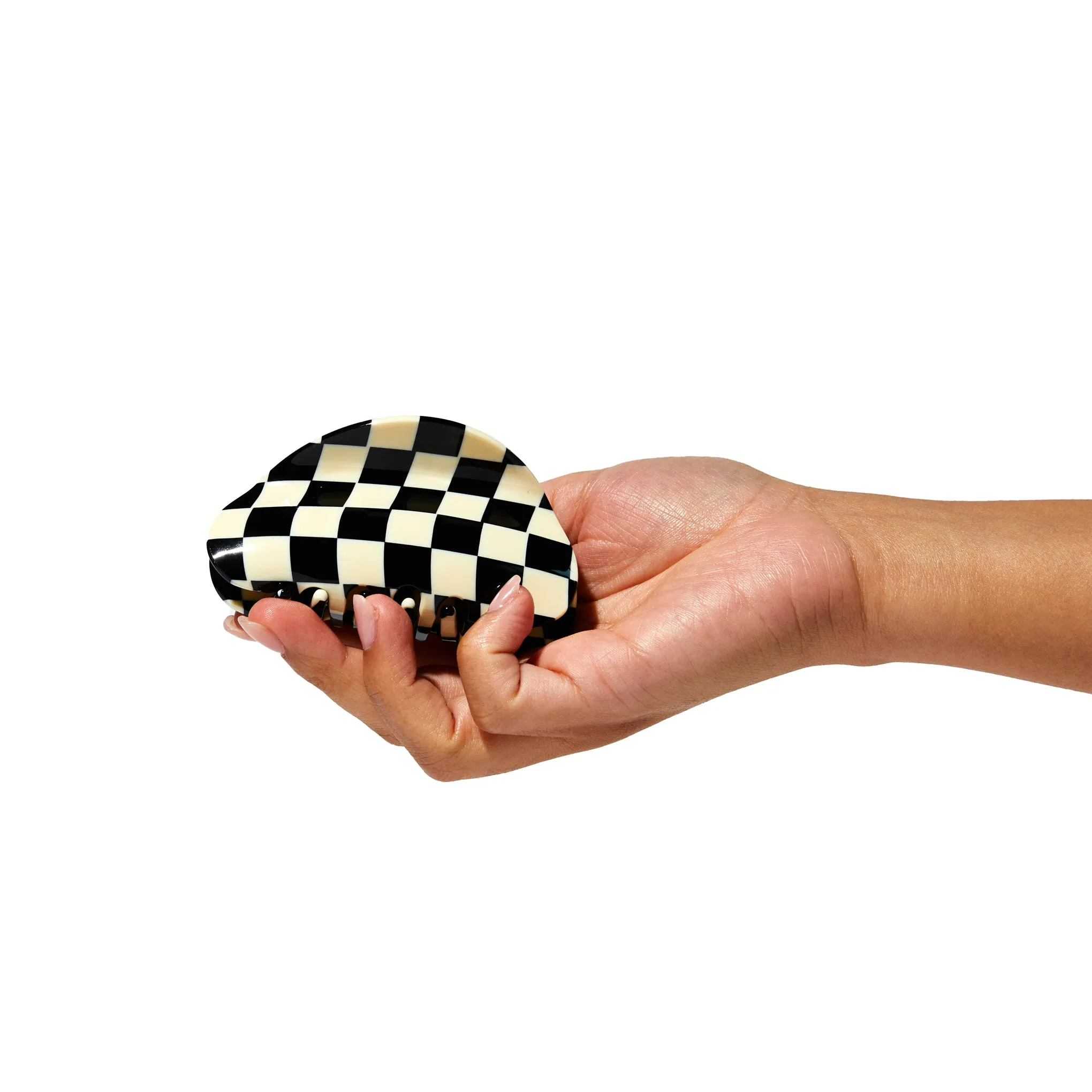 Chunks Checker Claw Hair Clip sold by Moma product image thumbnail 4