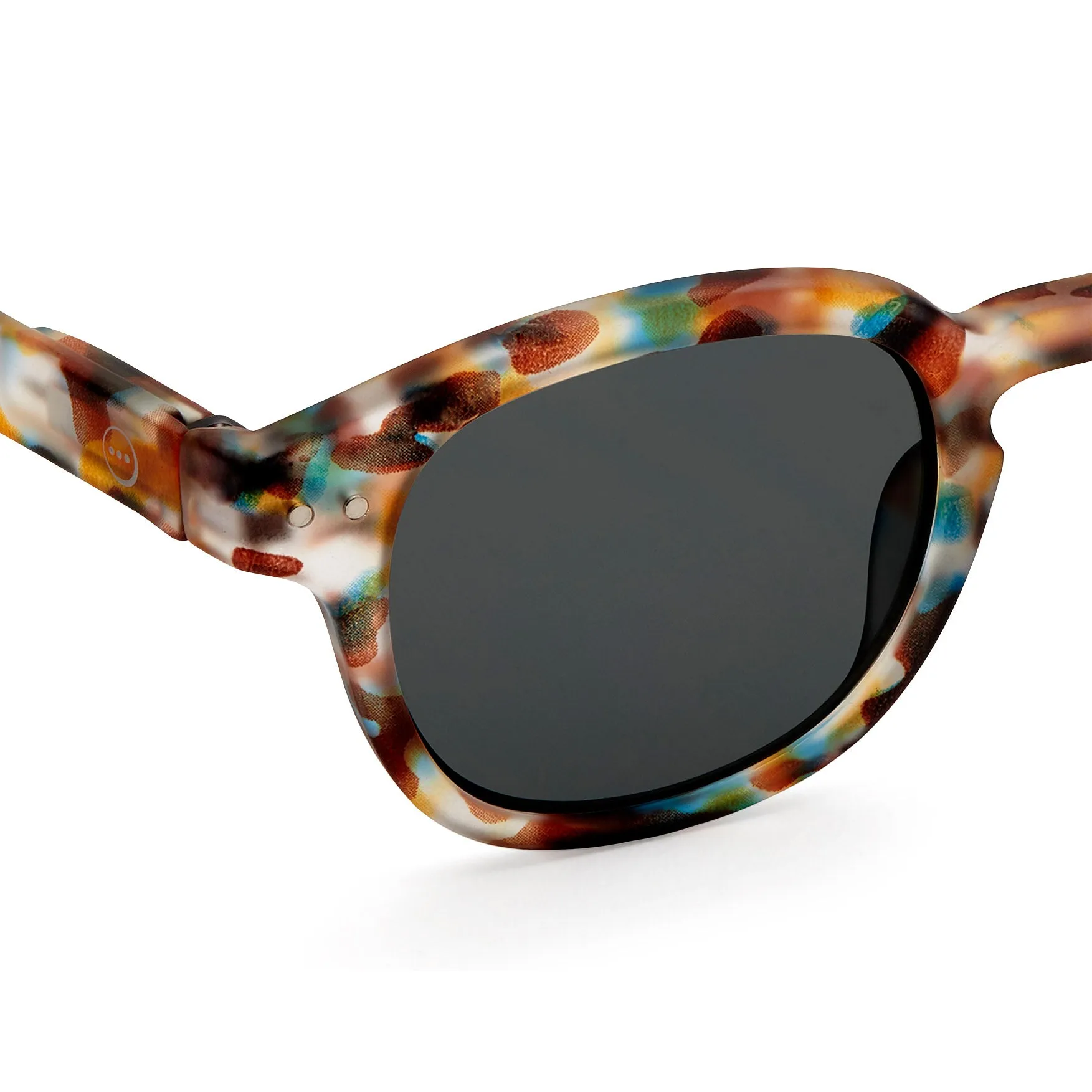 IZIPIZI Rounded-Edge Square Sunglasses #C - Black sold by Moma product image thumbnail 4