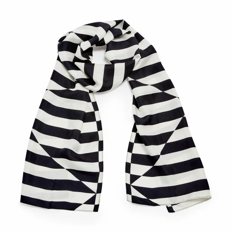 Carmen Herrera Silk Scarf sold by Moma