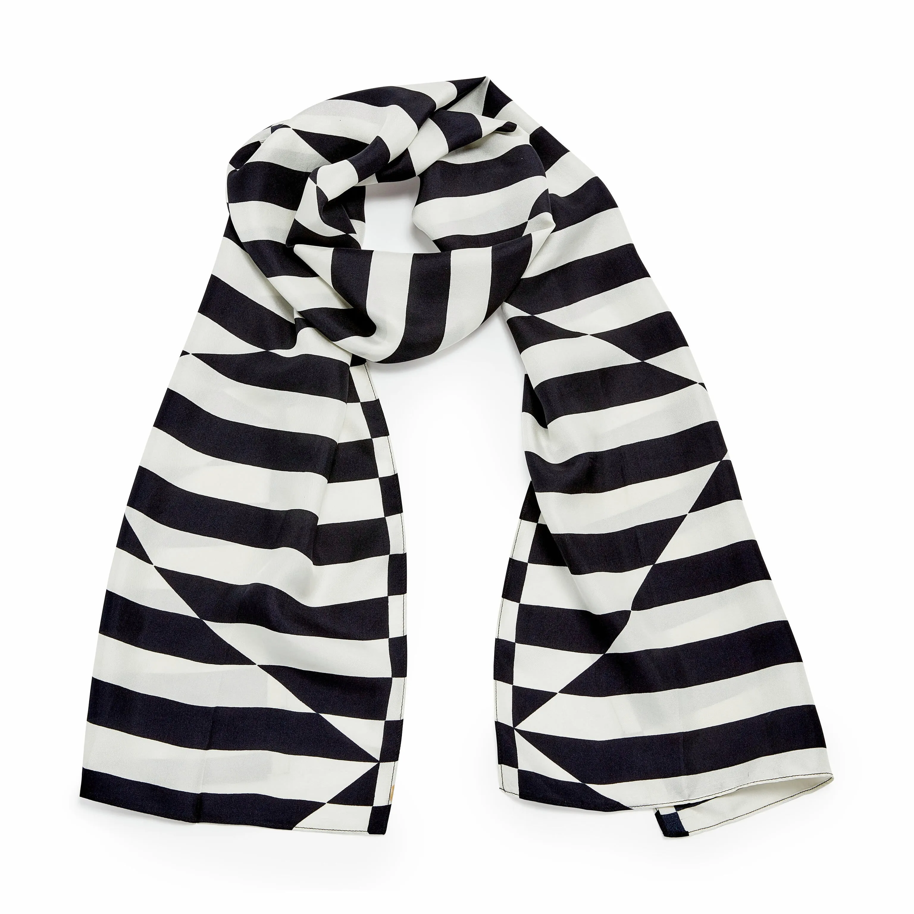 Carmen Herrera Silk Scarf sold by Moma