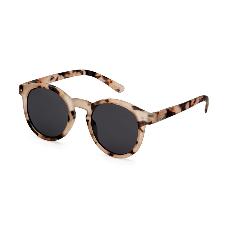 IZIPIZI Round Sunglasses #M - Light Tortoise sold by Moma