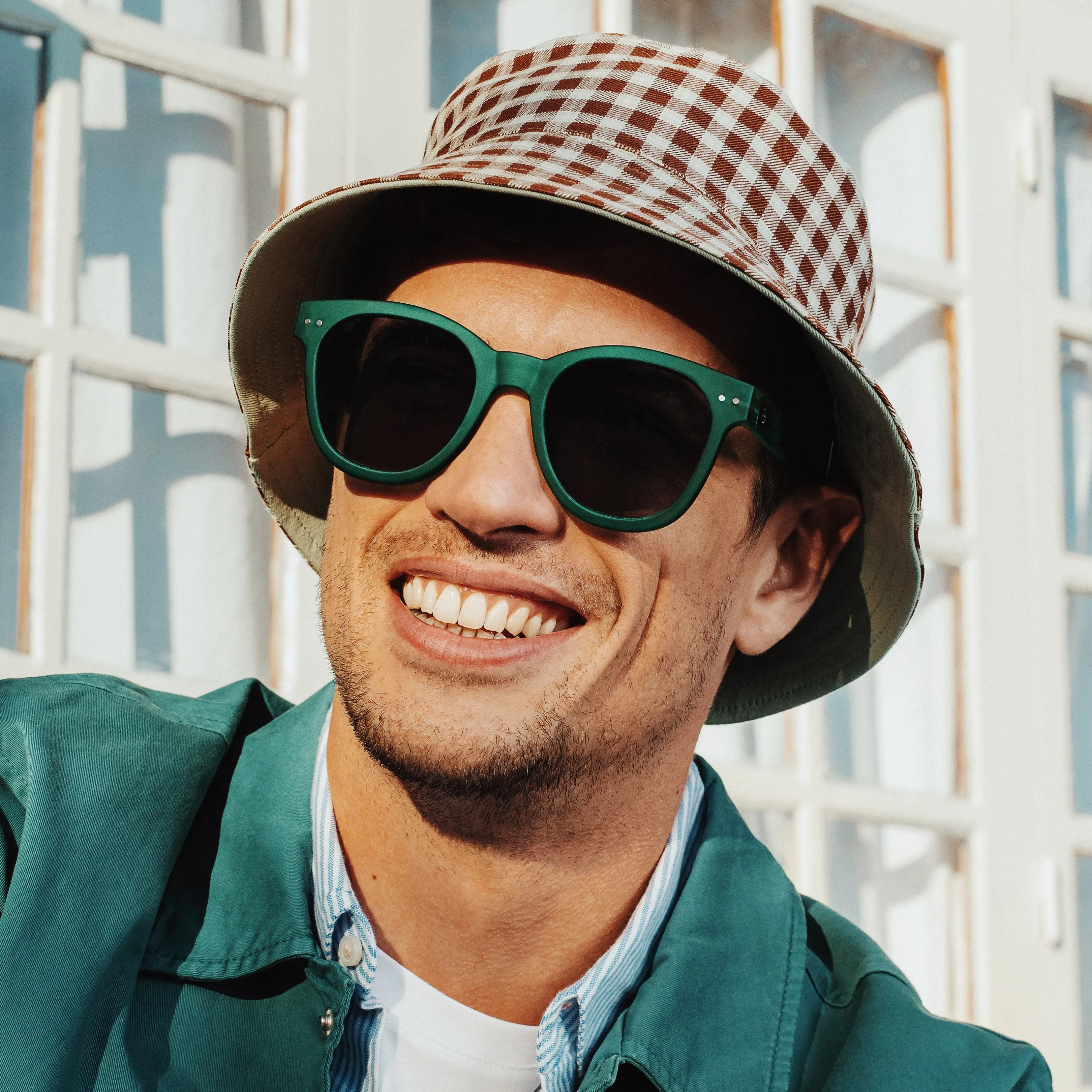 IZIPIZI Round Sunglasses #M - Light Tortoise sold by Moma product image thumbnail 5