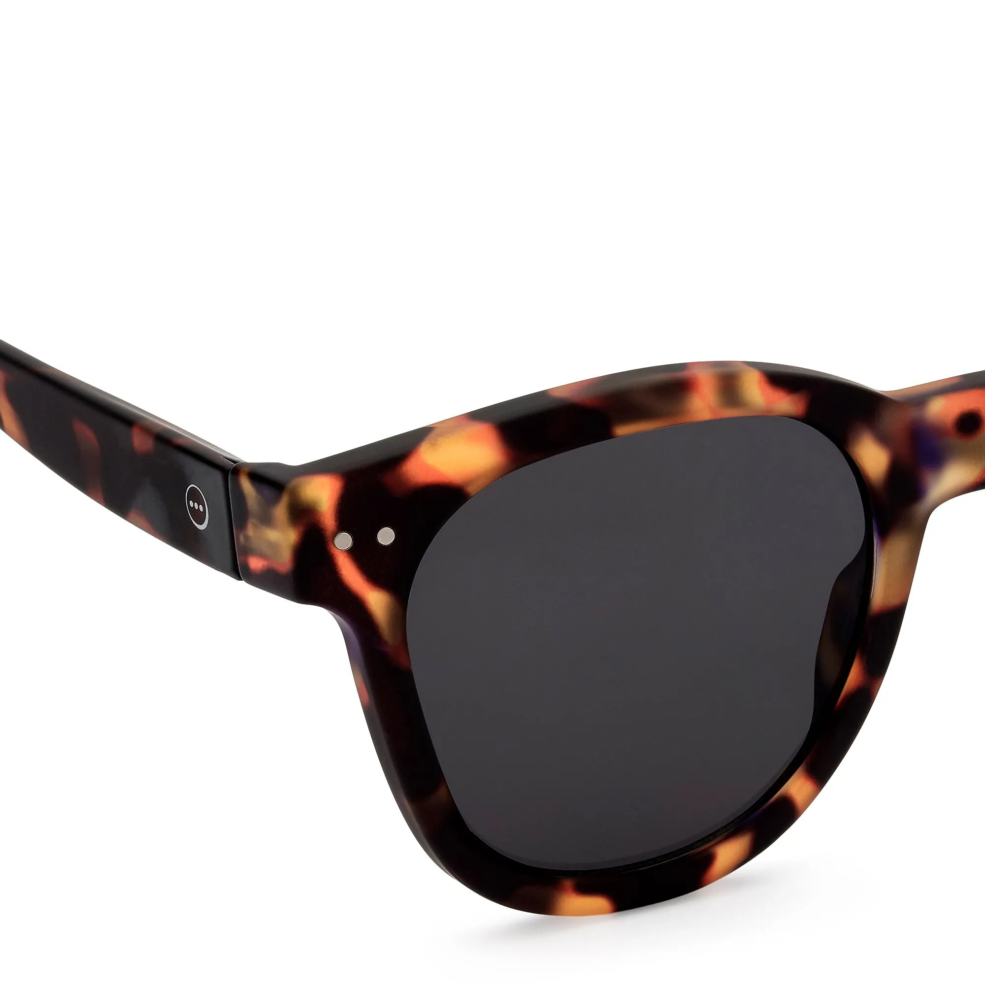 IZIPIZI Rounded-Edge Sunglasses #N - Tortoise sold by Moma product image thumbnail 3