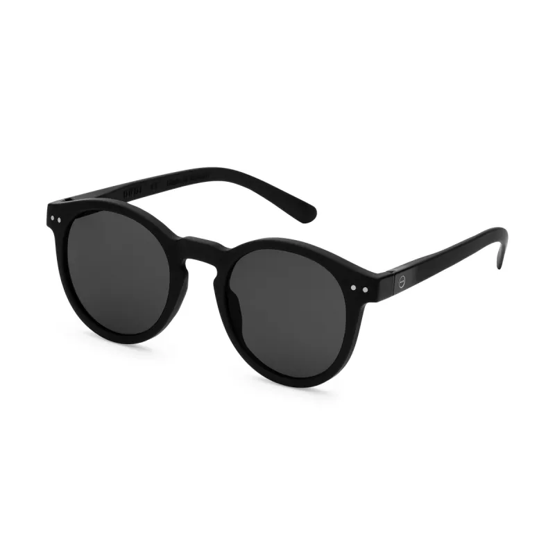 IZIPIZI Round Sunglasses #M - Black sold by Moma