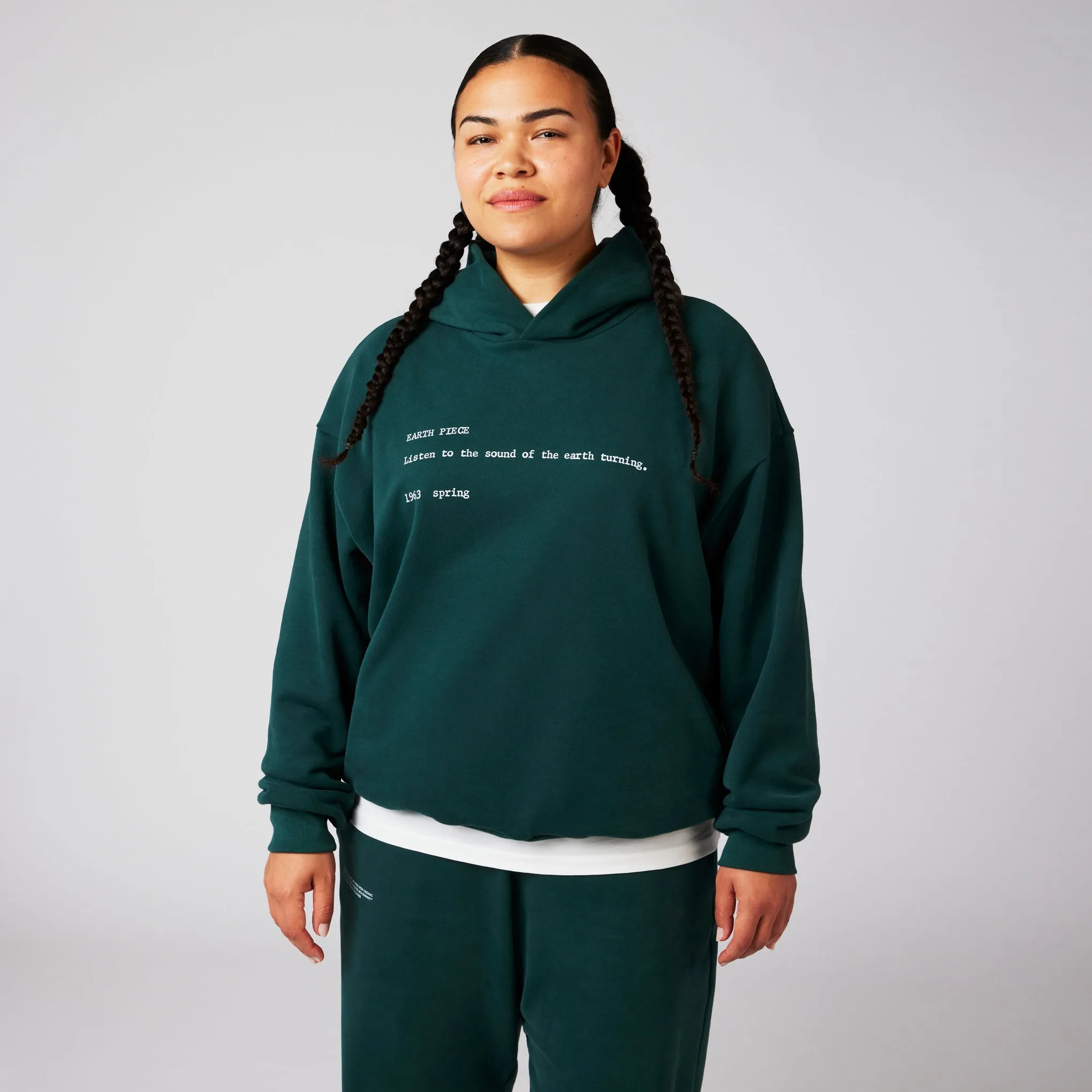 PANGAIA Yoko Ono Earth Piece Hoodie sold by Moma product image thumbnail 2