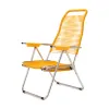 Spaghetti Outdoor Lounge Chair - Yellow sold by Moma