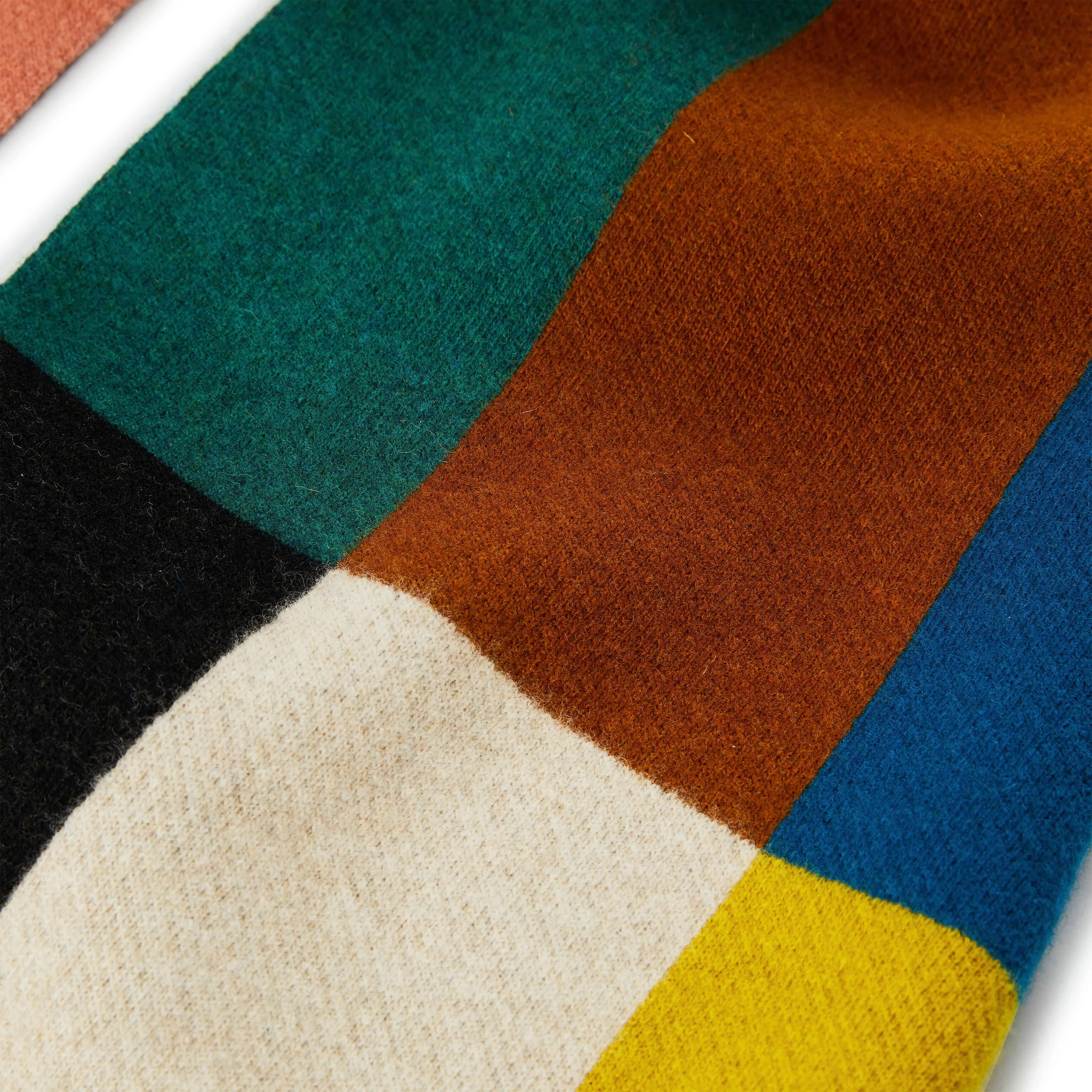 Jo Gordon Checkerboard Wool Scarf sold by Moma product image thumbnail 3
