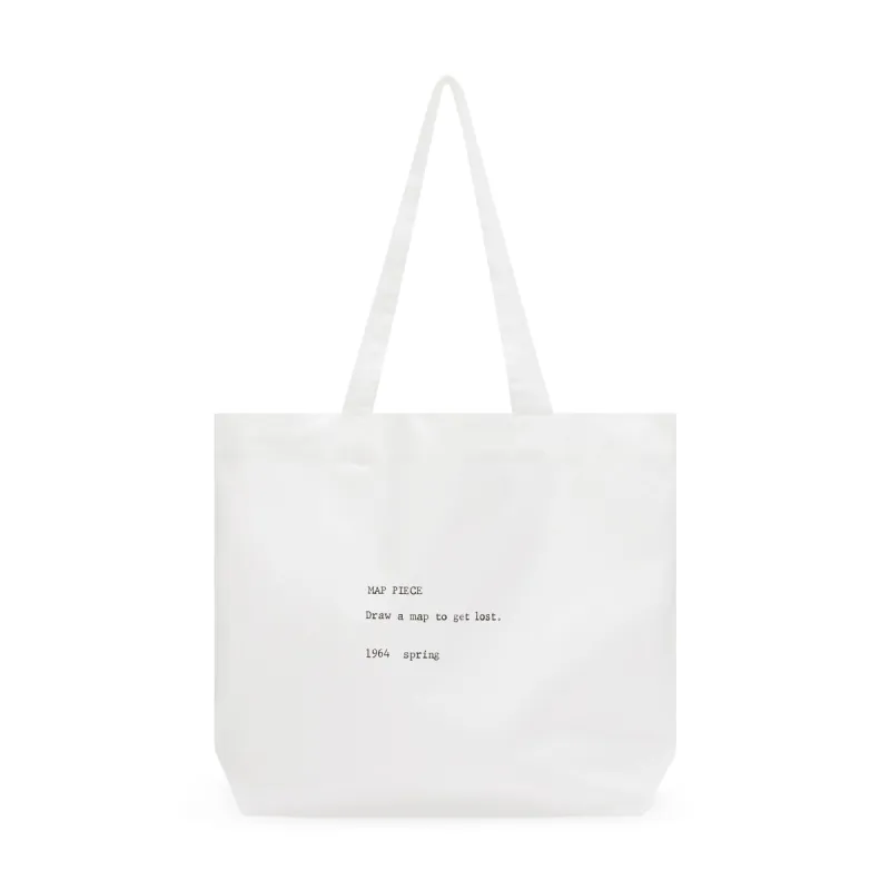 PANGAIA Yoko Ono Map Piece Tote Bag sold by Moma