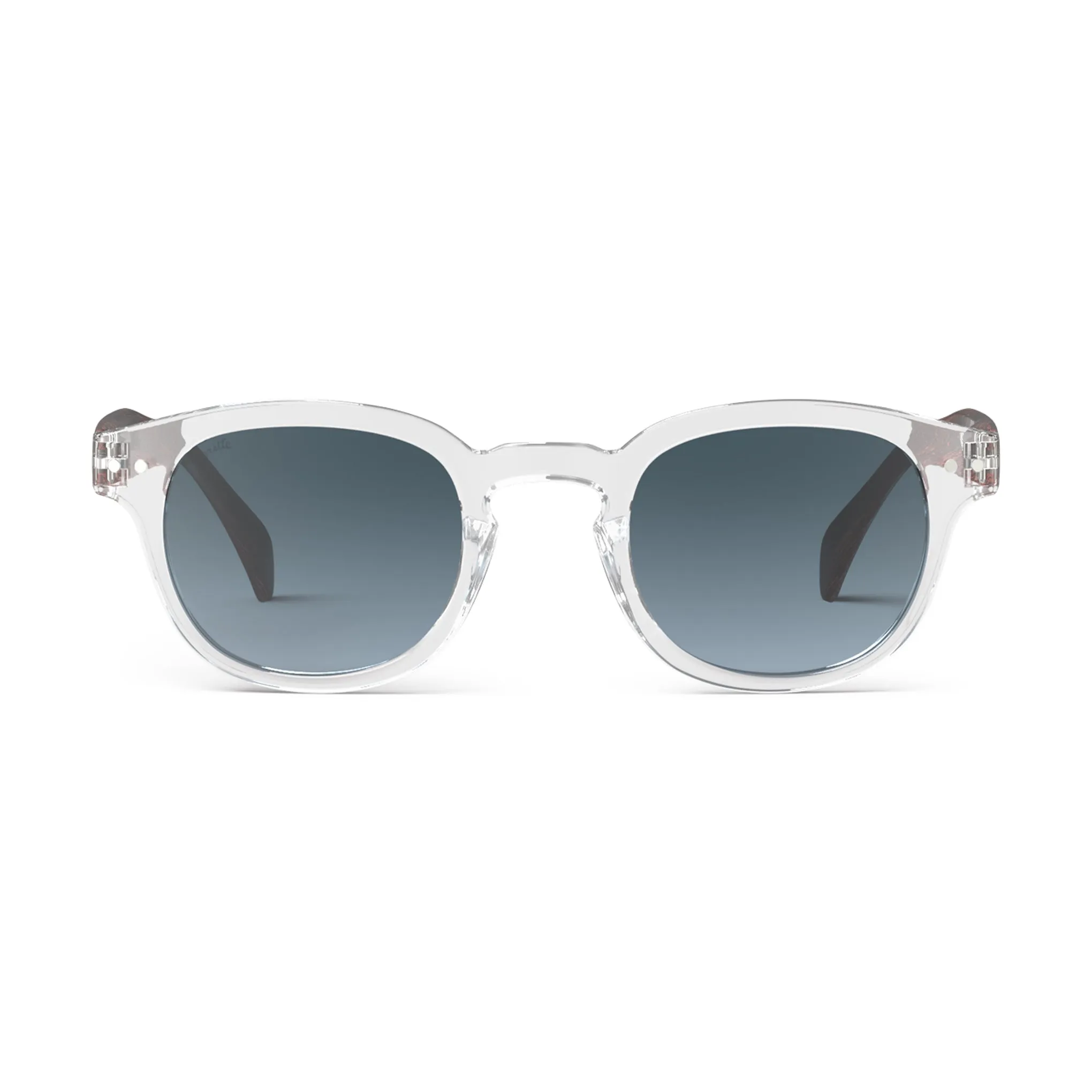 IZIPIZI René Magritte Sunglasses - Dark Wood sold by Moma