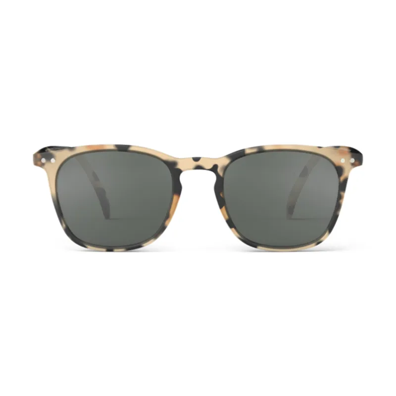 IZIPIZI Tapered Square Sunglasses #E - Light Tortoise sold by Moma