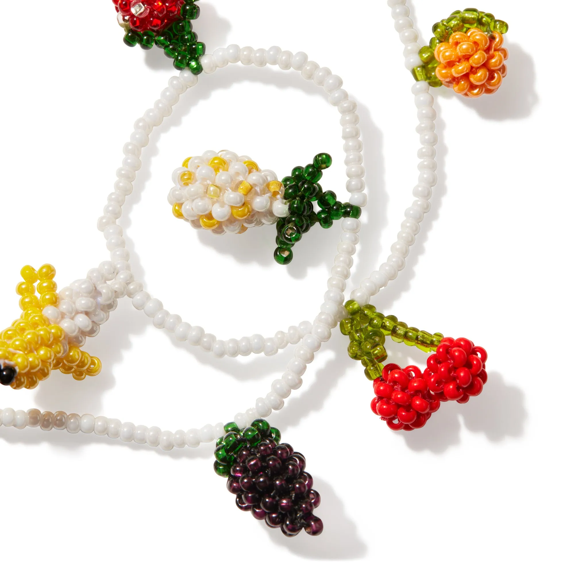 Beaded Fruit Salad Necklace sold by Moma product image thumbnail 3