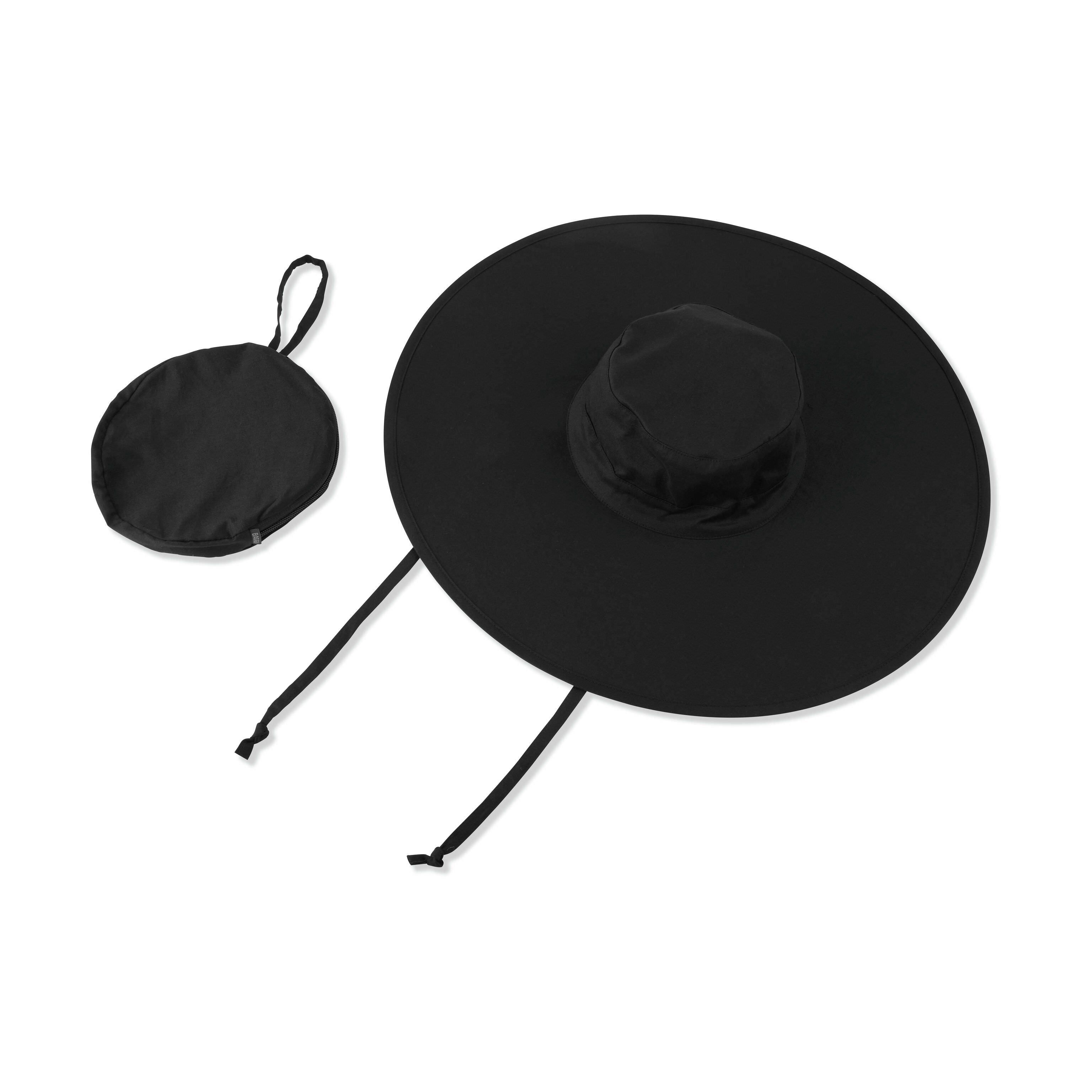 Baggu Packable Sun Hat - Black sold by Moma product image thumbnail 3