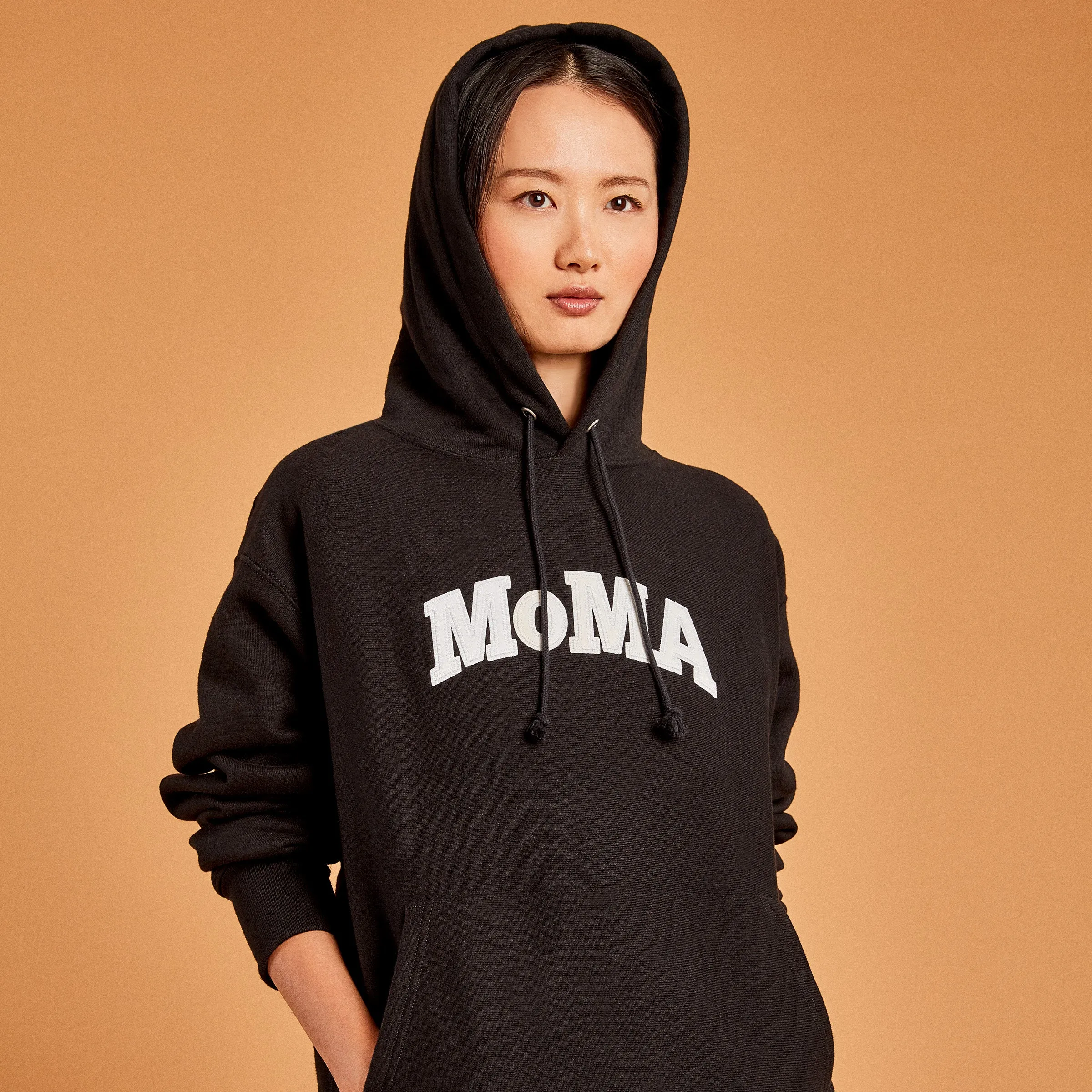 Champion Hoodie - MoMA Edition - Black | Parallel