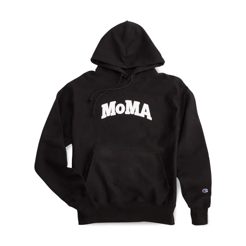 Champion Hoodie - MoMA Edition - Black sold by Moma