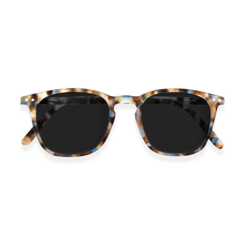 IZIPIZI Tapered Square Sunglasses #E - Tortoise - Green Lenses sold by Moma