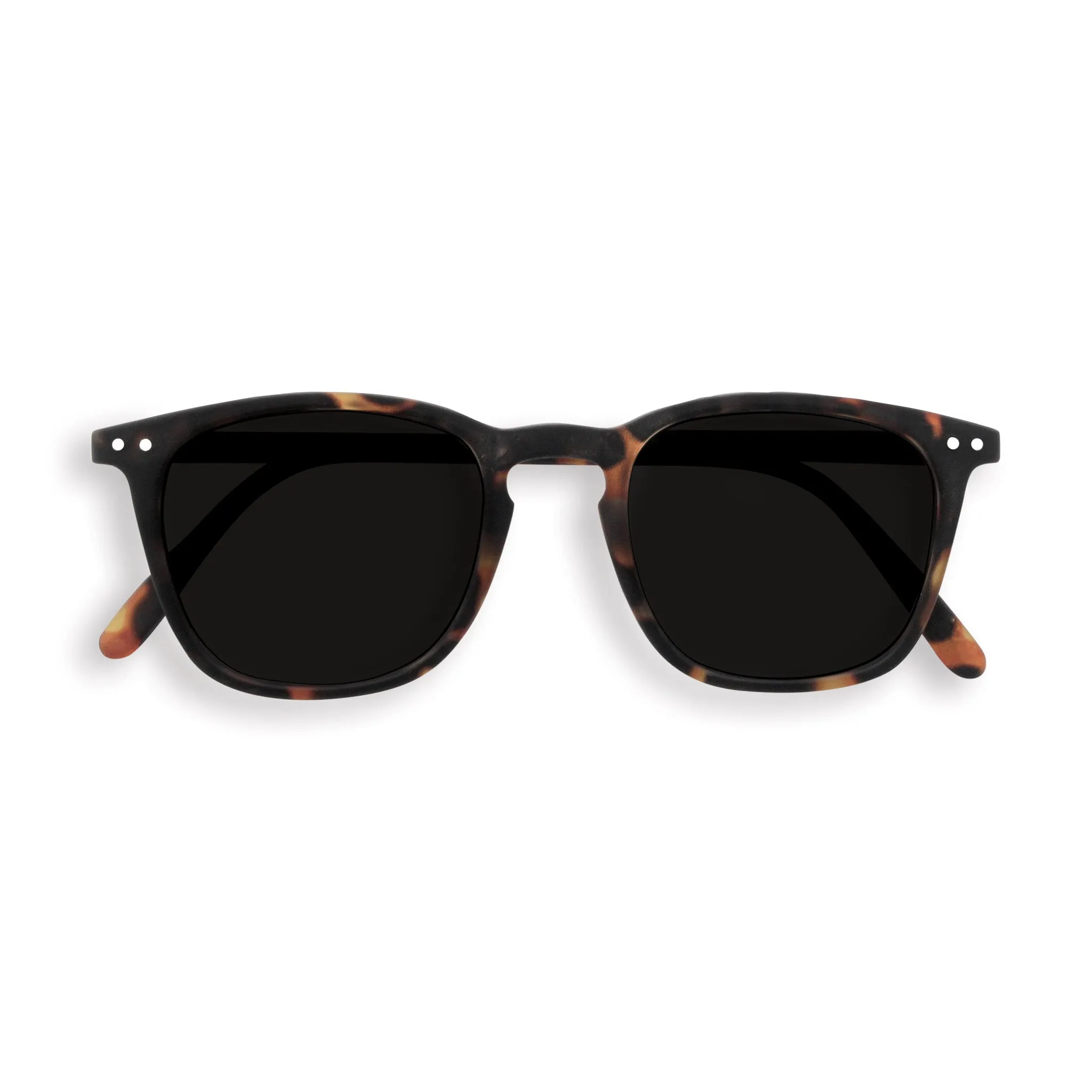 IZIPIZI Tapered Square Sunglasses #E - Tortoise - Green Lenses sold by Moma product image thumbnail 3
