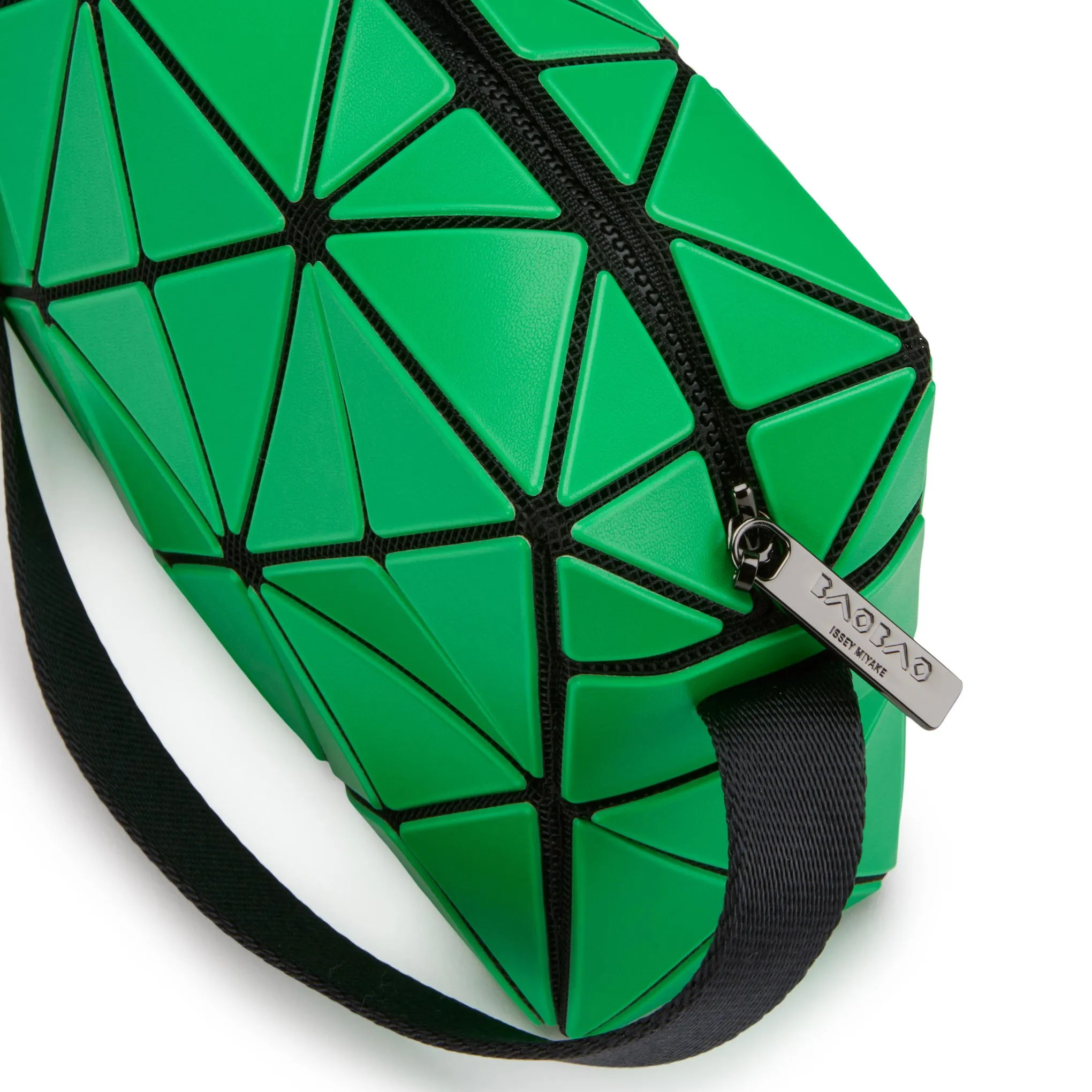 Bao Bao Issey Miyake バオバオ LUCENT CUBOID LLIC BAG BAO BAO ISSEY MIYAKE Cuboid Crossbody Bag - Green | Parallel