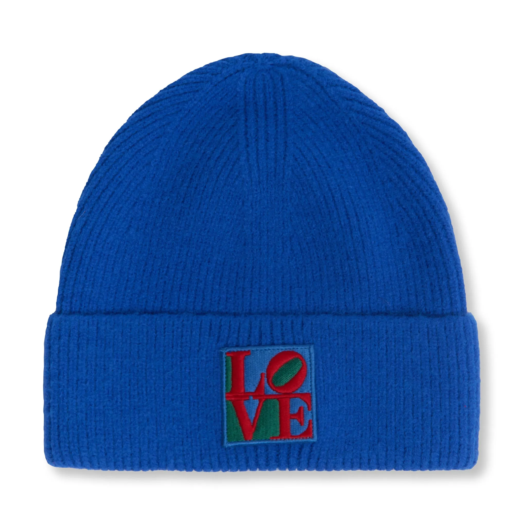 Robert Indiana LOVE Beanie sold by Moma