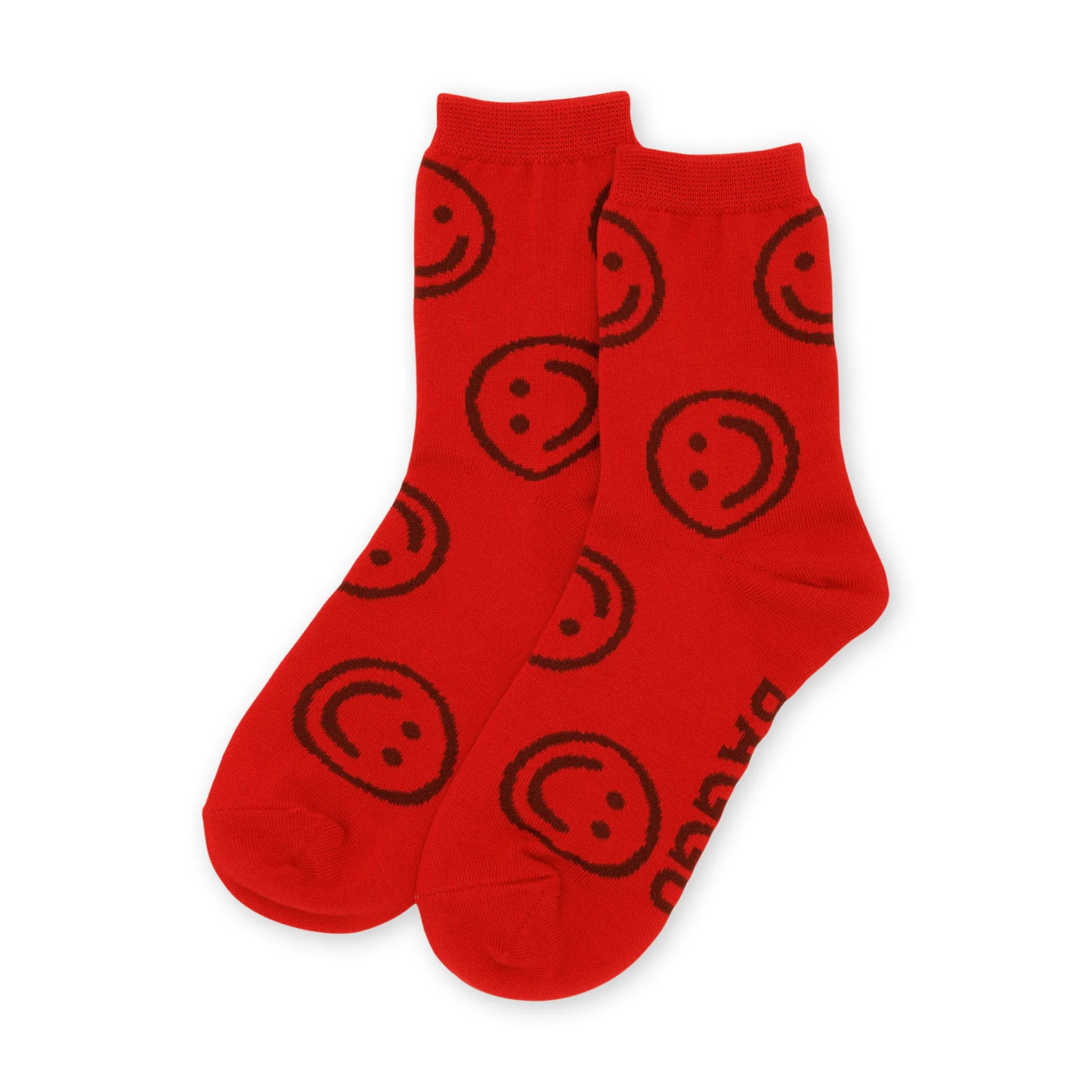 Baggu Crew Socks - Red Happy sold by Moma