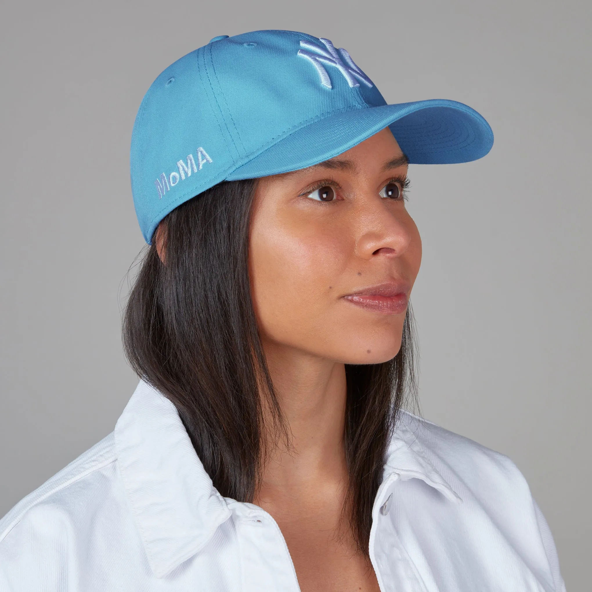 MoMA NY Yankees Adjustable Baseball Cap - Pastel Blue sold by Moma product image thumbnail 4