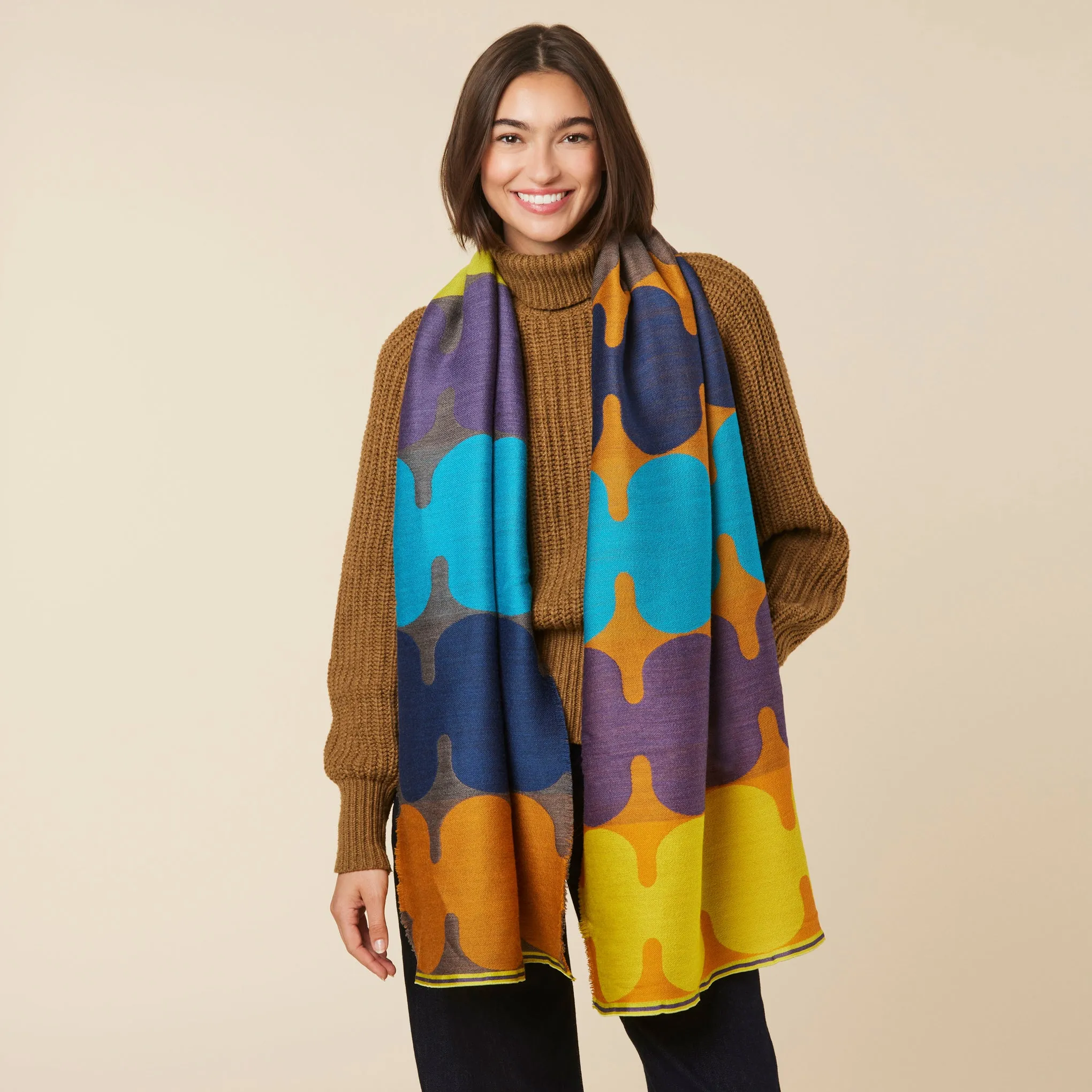 Traits Jules Wool And Silk Scarf sold by Moma product image thumbnail 4
