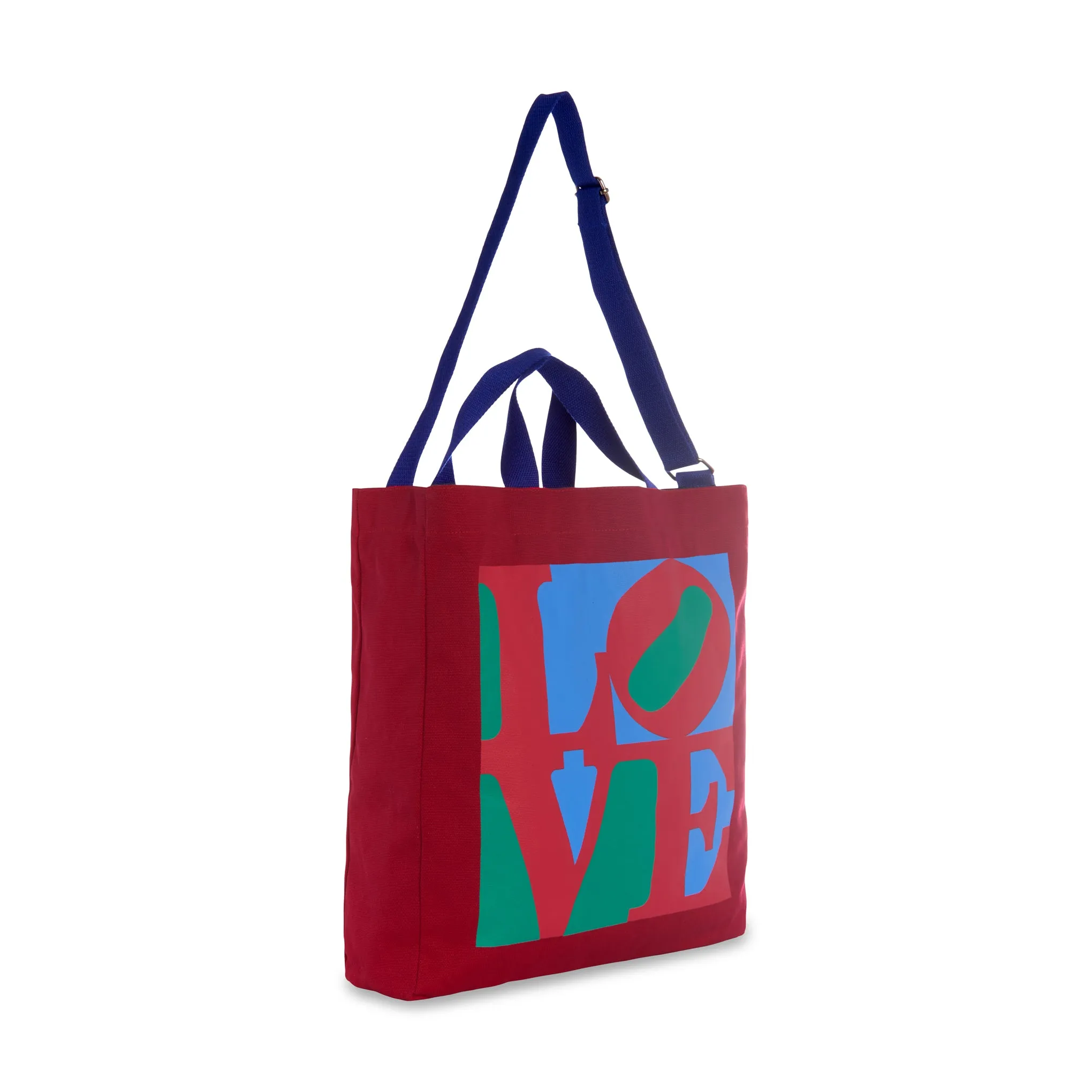 Robert Indiana LOVE Cotton Canvas Crossbody Tote Bag sold by Moma product image thumbnail 3