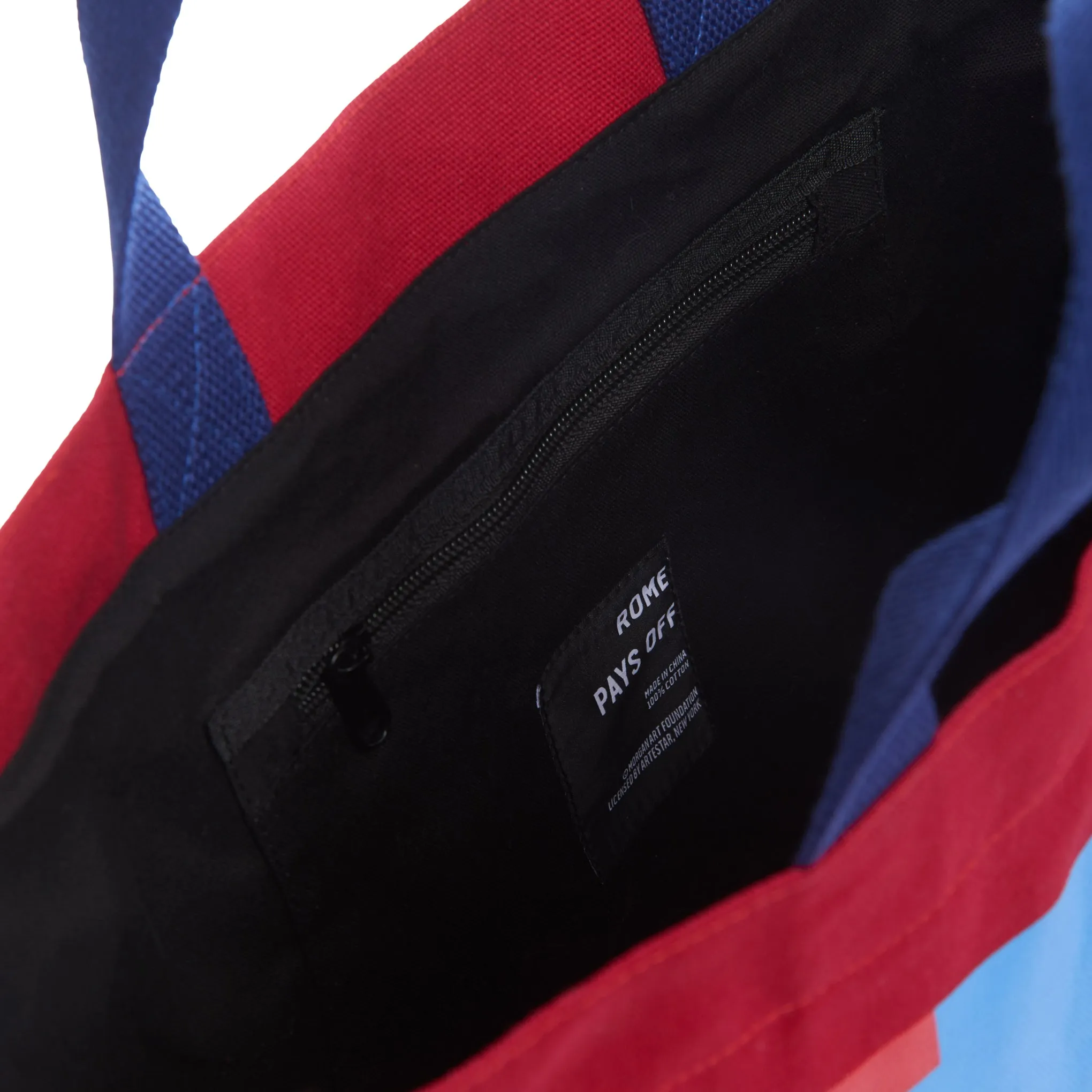 Robert Indiana LOVE Cotton Canvas Crossbody Tote Bag sold by Moma product image thumbnail 5