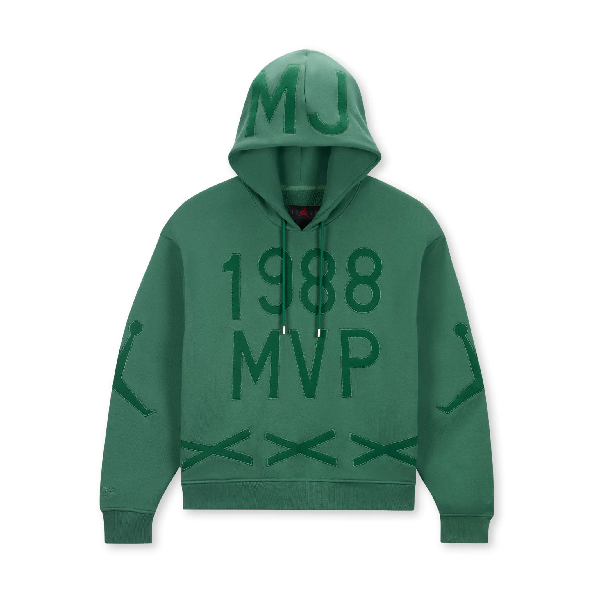 Jordan Brand x Nina Chanel Abney Fleece Hoodie - Green Stone sold by Moma