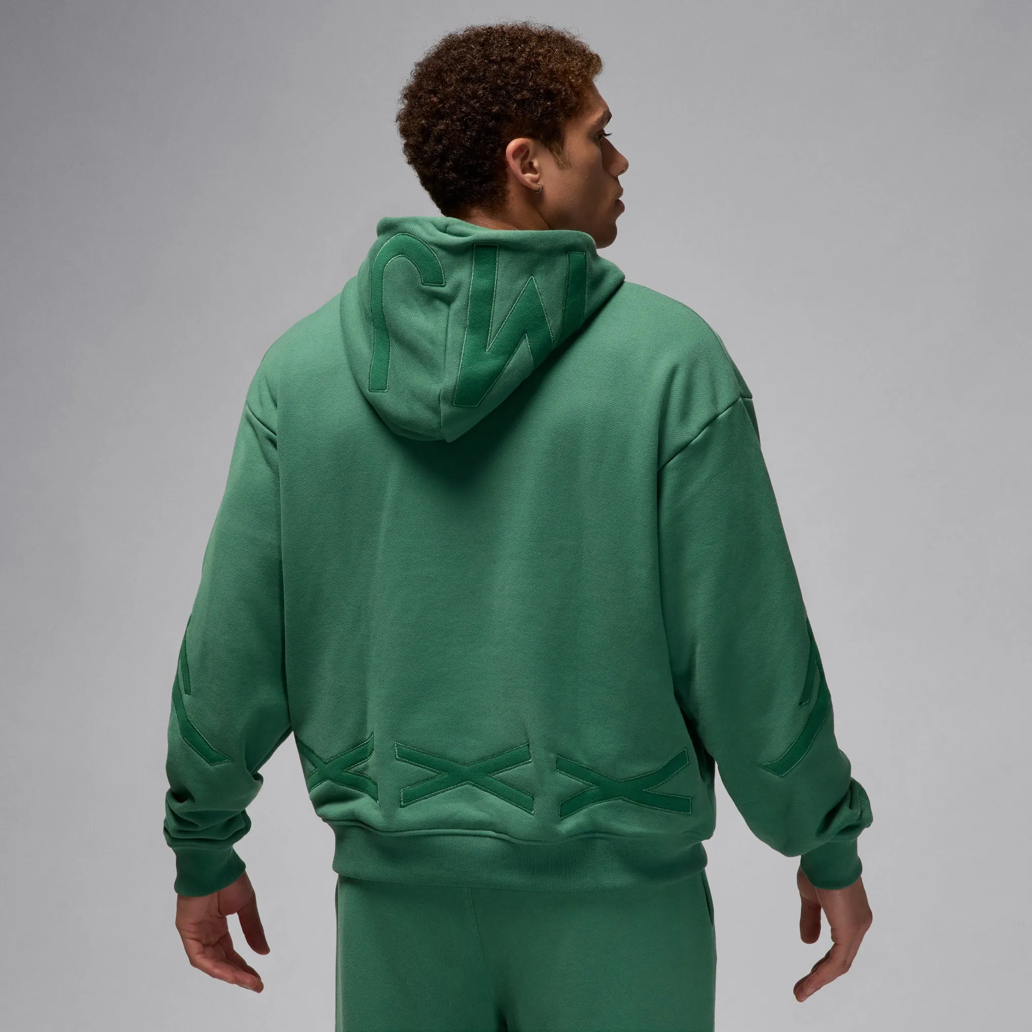 Jordan Brand x Nina Chanel Abney Fleece Hoodie - Green Stone sold by Moma product image thumbnail 4